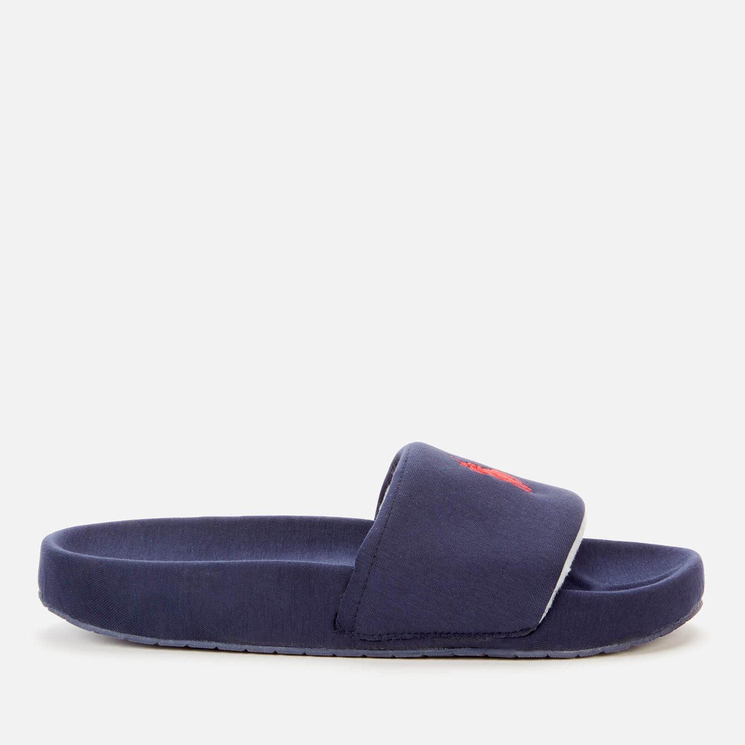 Polo Ralph Lauren Men's Hendrick Jersey Slide Slippers - Navy - UK 7
