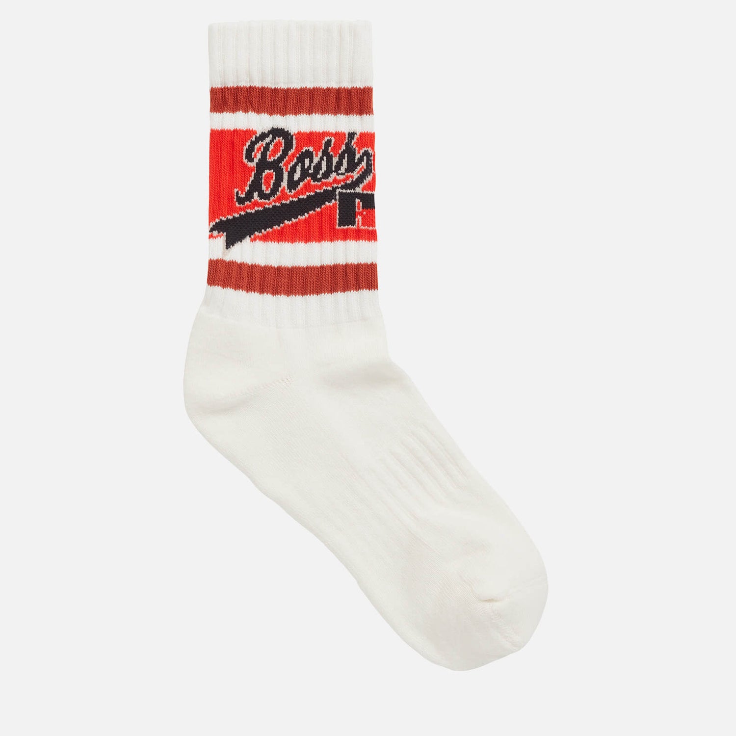 BOSS X Russell Athletic Men's Sport Socks - Open White/Orange