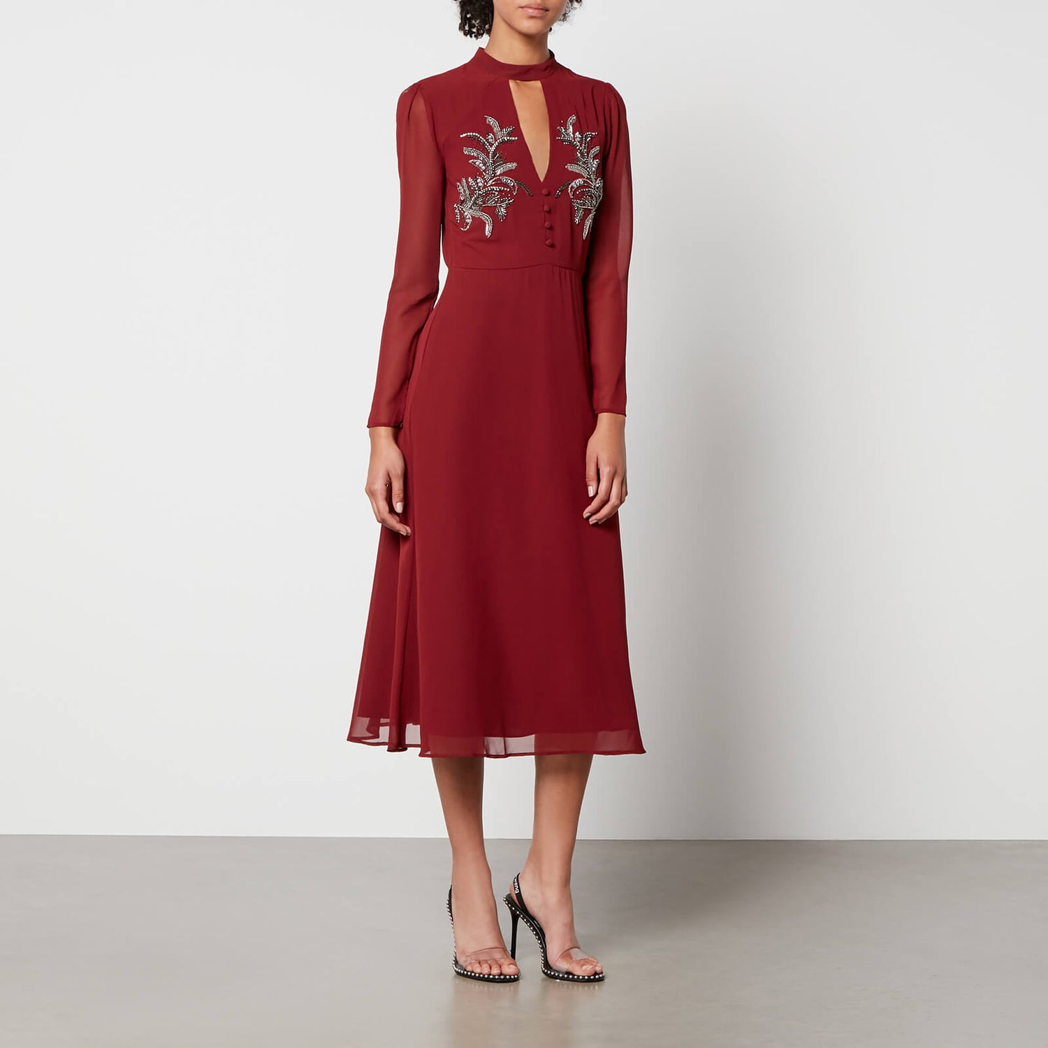 Hope & Ivy Women's Ruby Dress - Red - UK 8