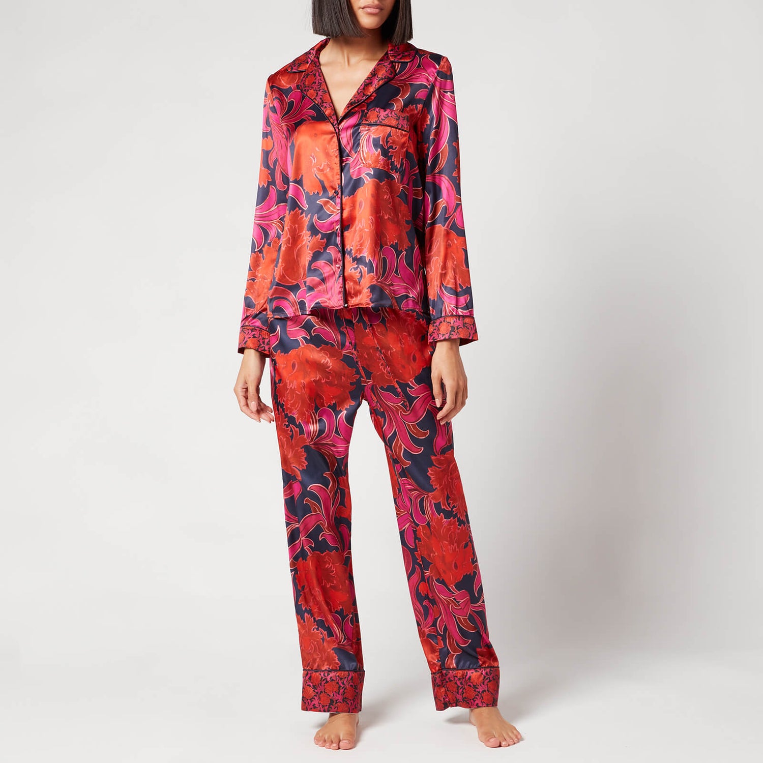 Hope & Ivy Women's Esther Pyjama Set - Red