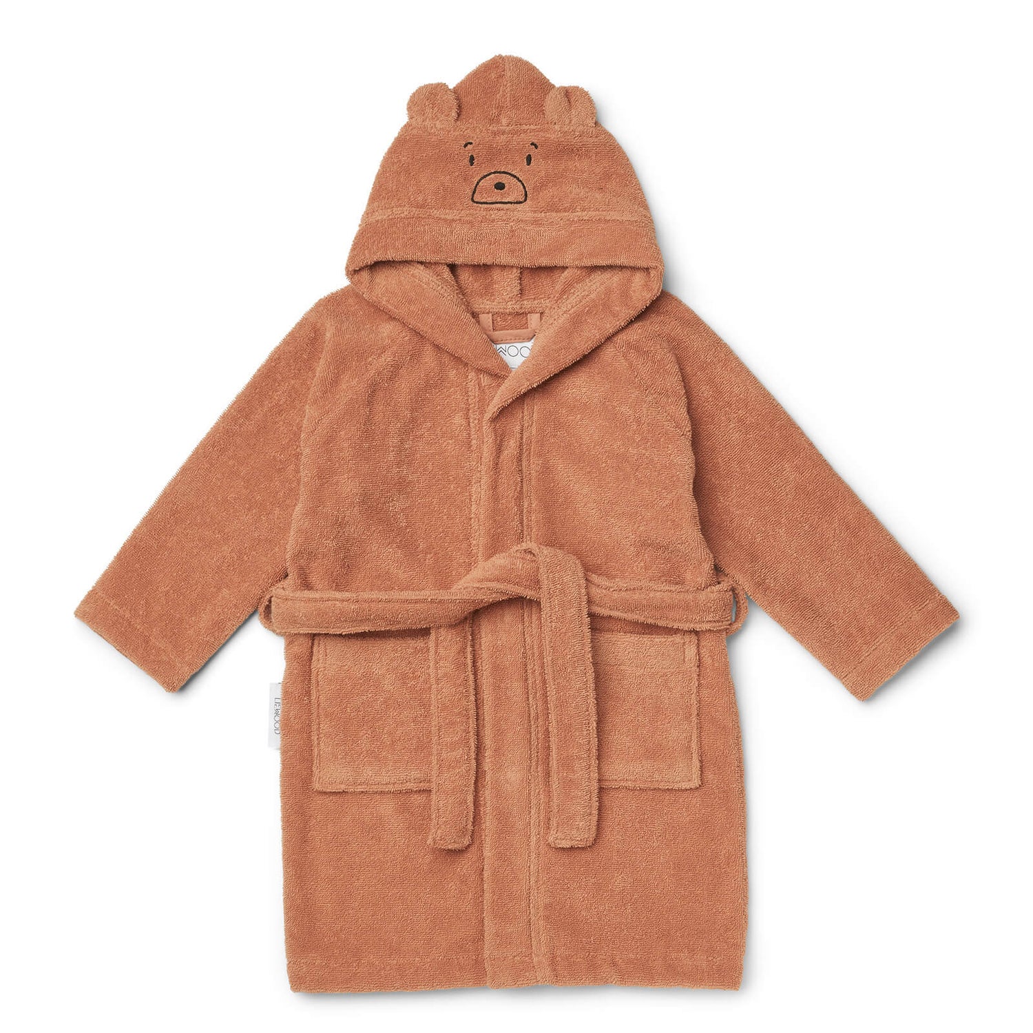 Liewood Lily Bathrobe - Mr Bear Tuscany Rose - 1-2 years