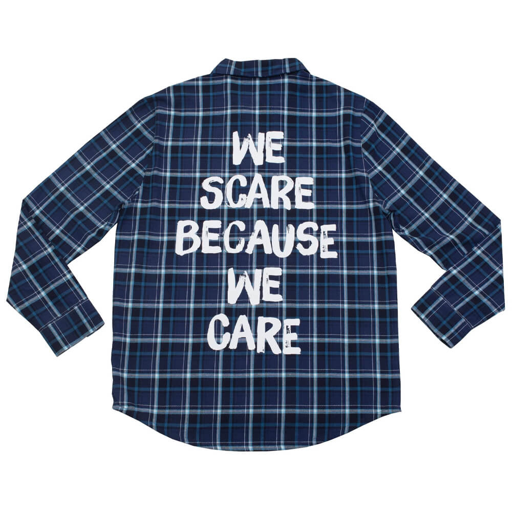 Cakeworthy Monsters Inc We Scare Flannel