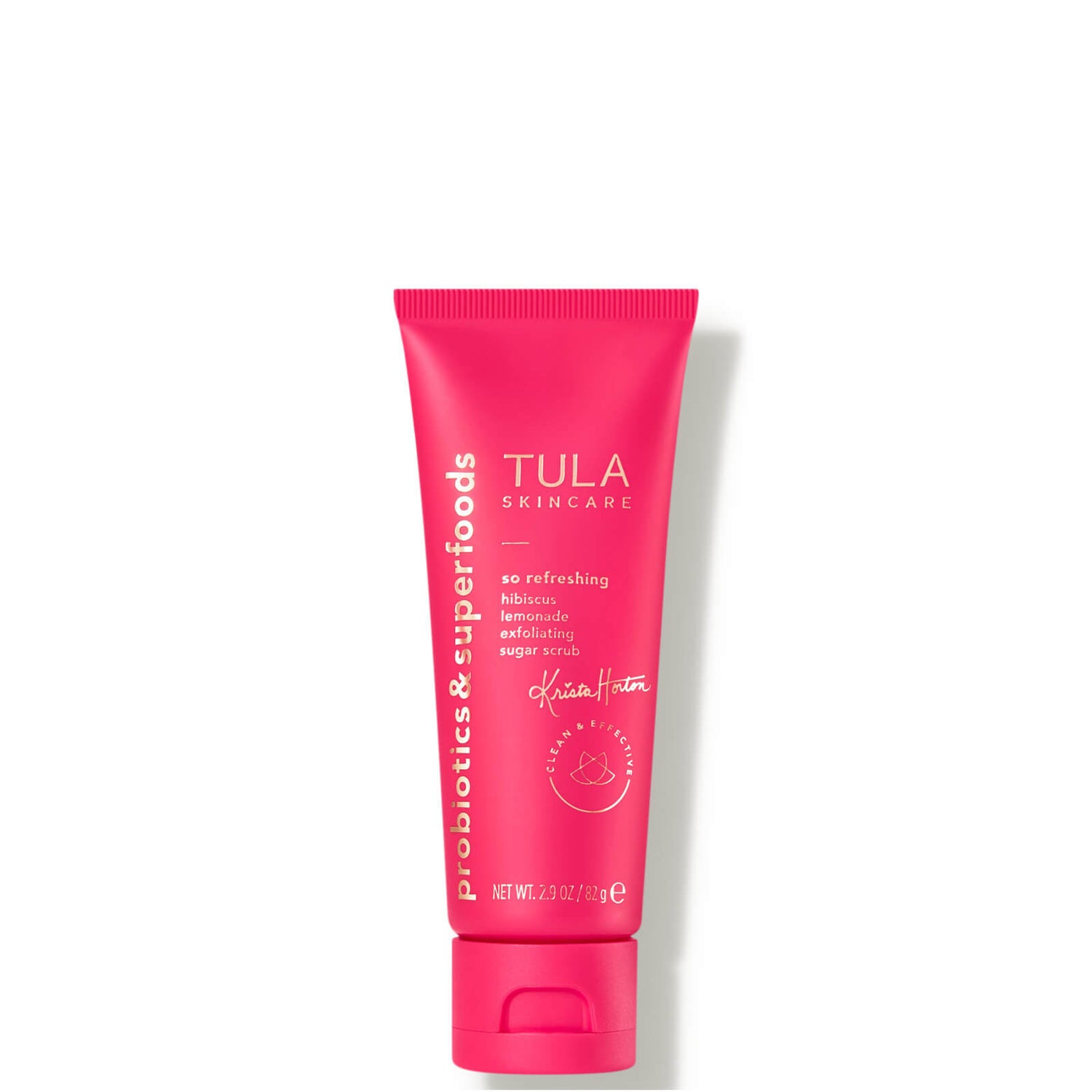 TULA Skincare So Refreshing Hibiscus Lemonade Exfoliating Sugar Scrub 1.52 fl. oz.