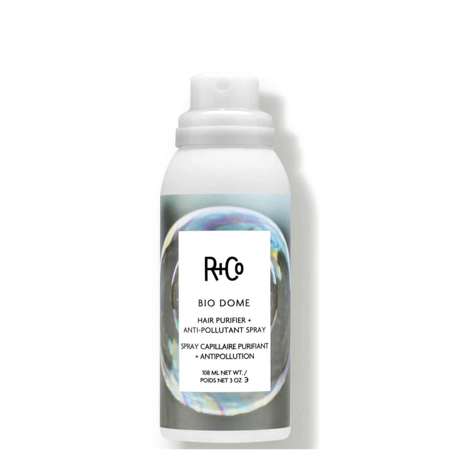 R+Co BIO DOME Hair Purifier Anti-Pollutant Spray 3 oz. | Cult Beauty