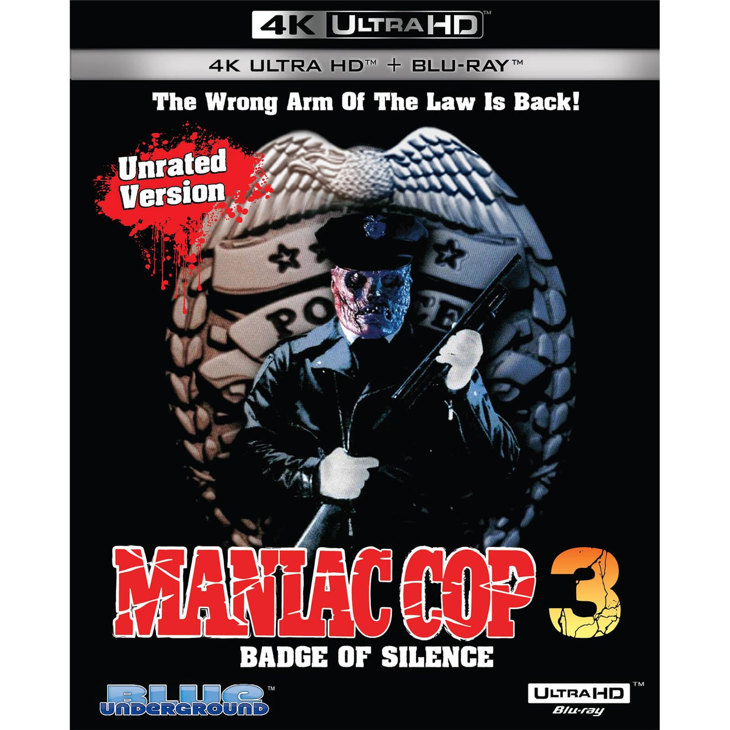 Maniac Cop 3: Badge Of Silence - 4K Ultra HD (Includes Blu-ray)