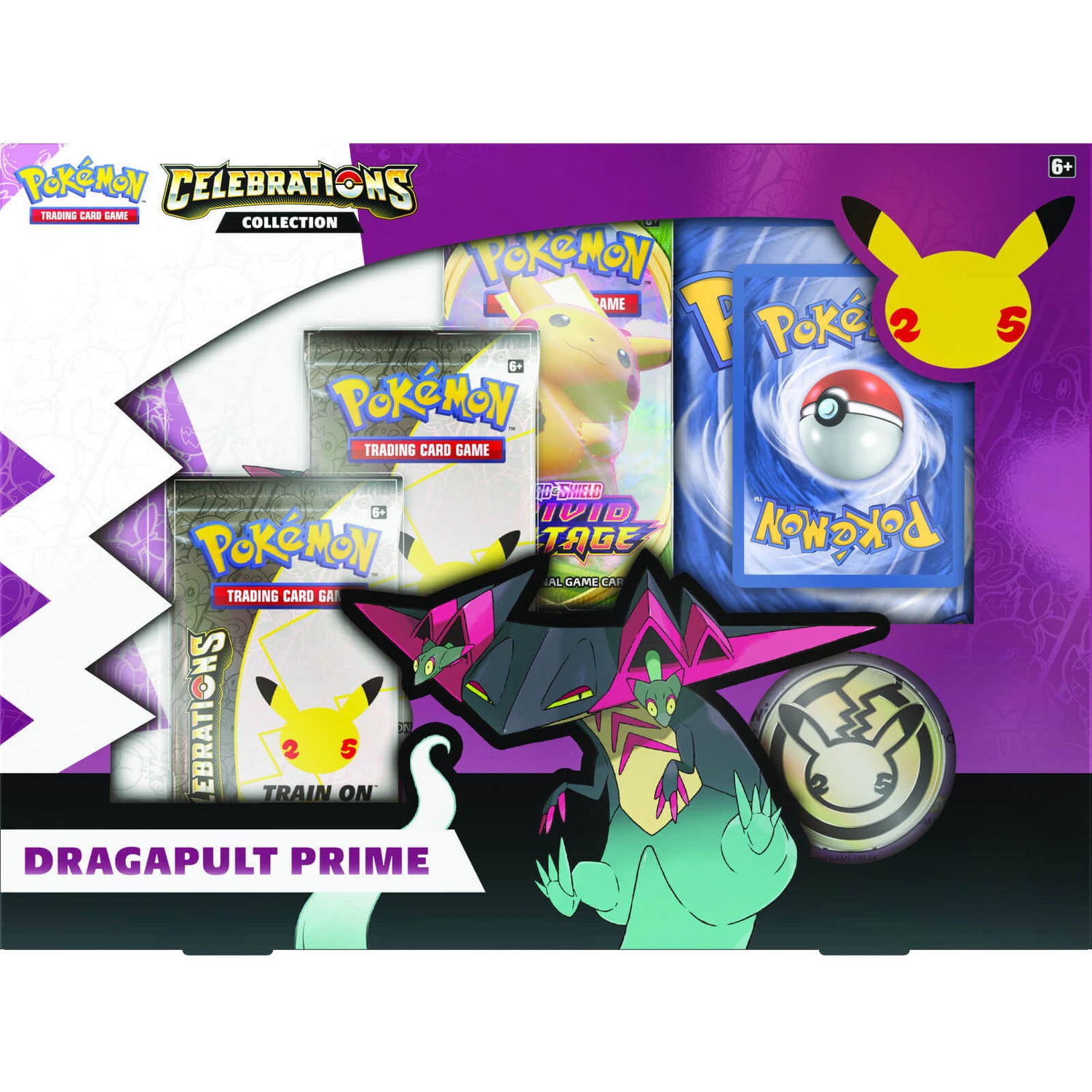 Pokemon TCG: Celebrations Collection Dragapult Prime (25ème Anniversaire)