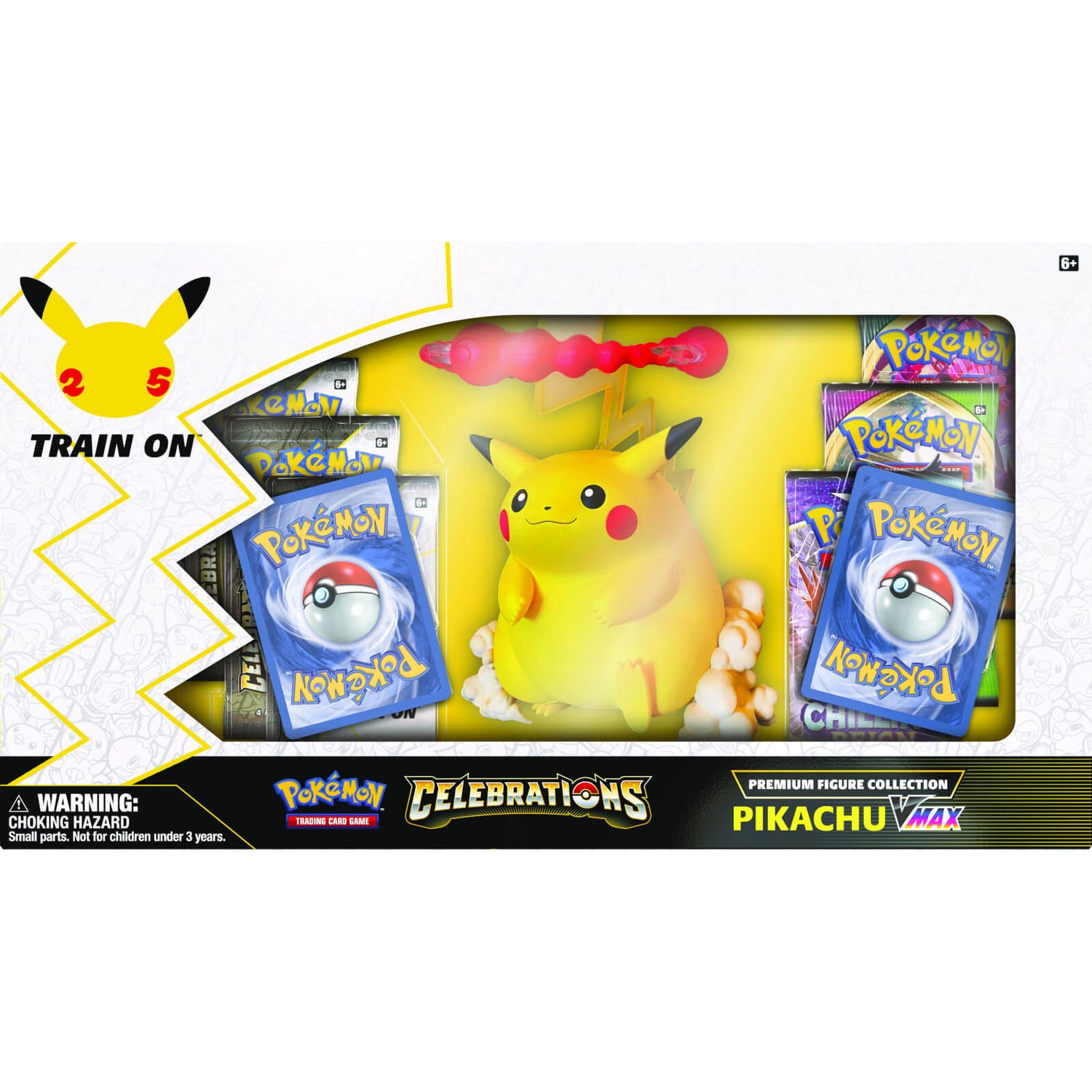 Pokémon TCG: Celebrations Premium Figure Collection - Pikachu VMAX (25th Anniversary)