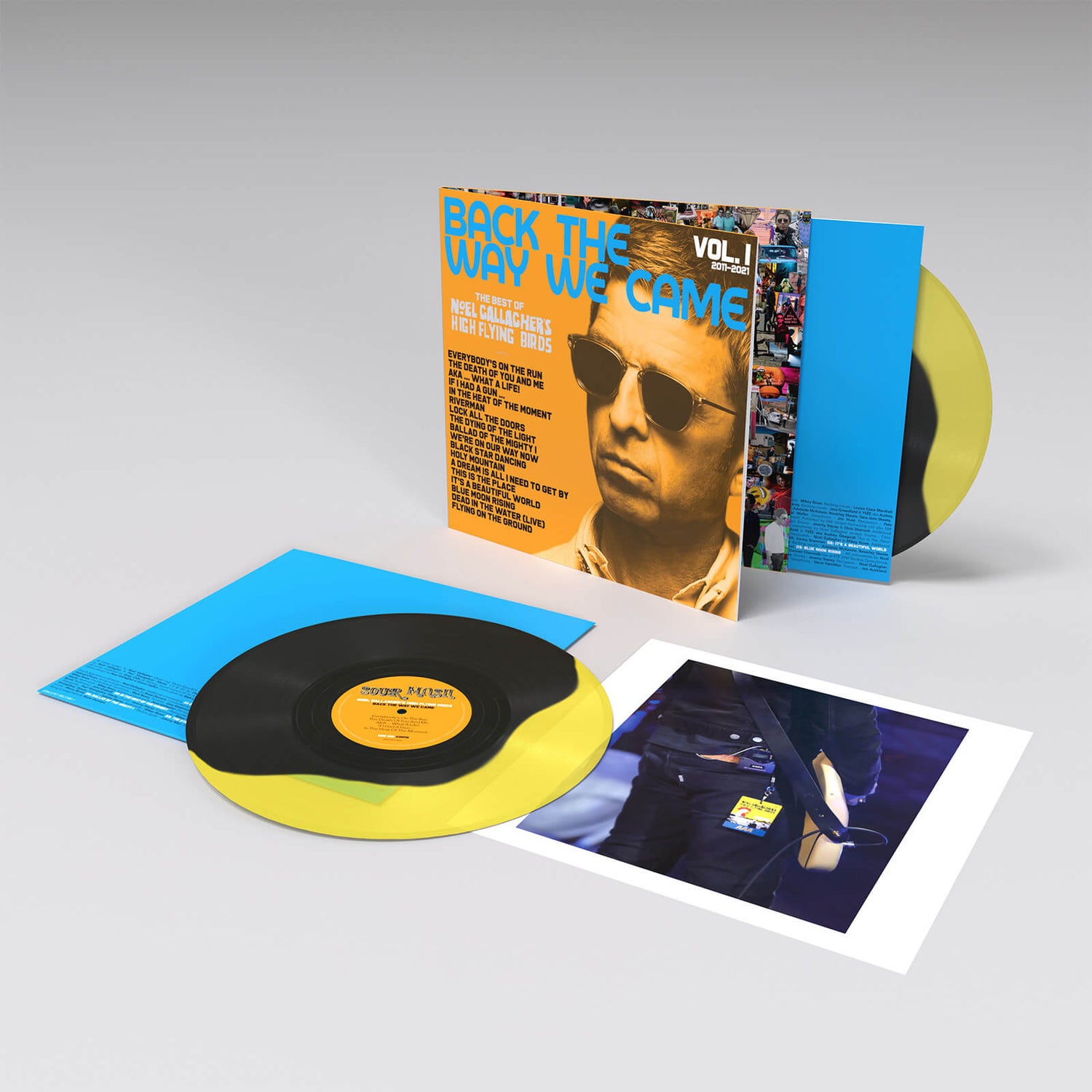Noel Gallagher's High Flying Birds - Back The Way We Came: Vol. 1 (Black/Yellow Split Vinyl) (Rsd 2021) Vinyl