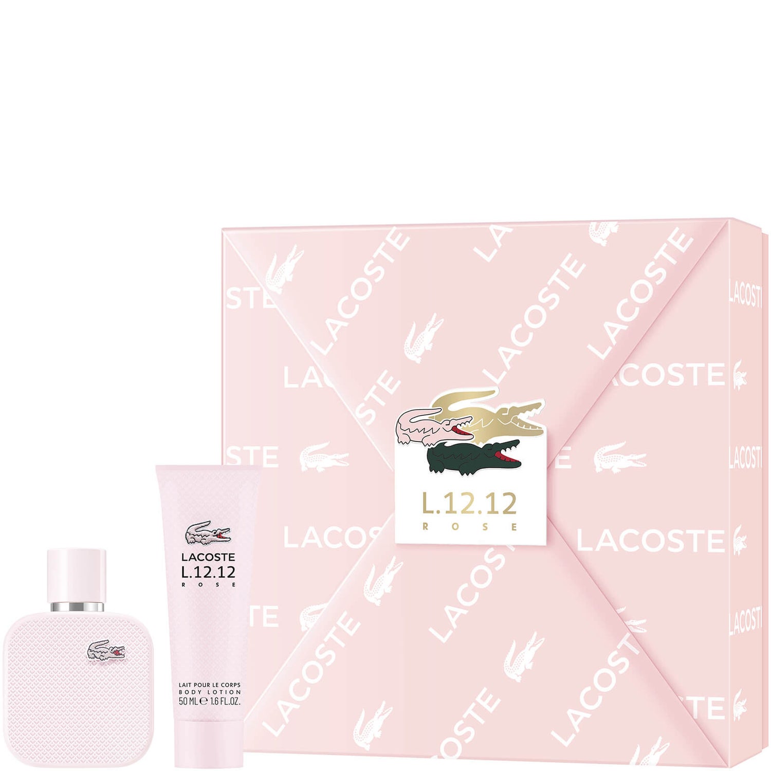 Lacoste L.12.12 Pure Femme Eau De Parfum 50ml Gift Set (Worth £56.00)