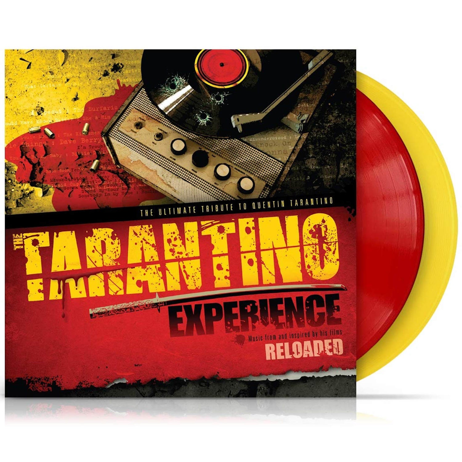 The Tarantino Experience Reloaded Vinyl 2LP (Red/Yellow Vinyl)