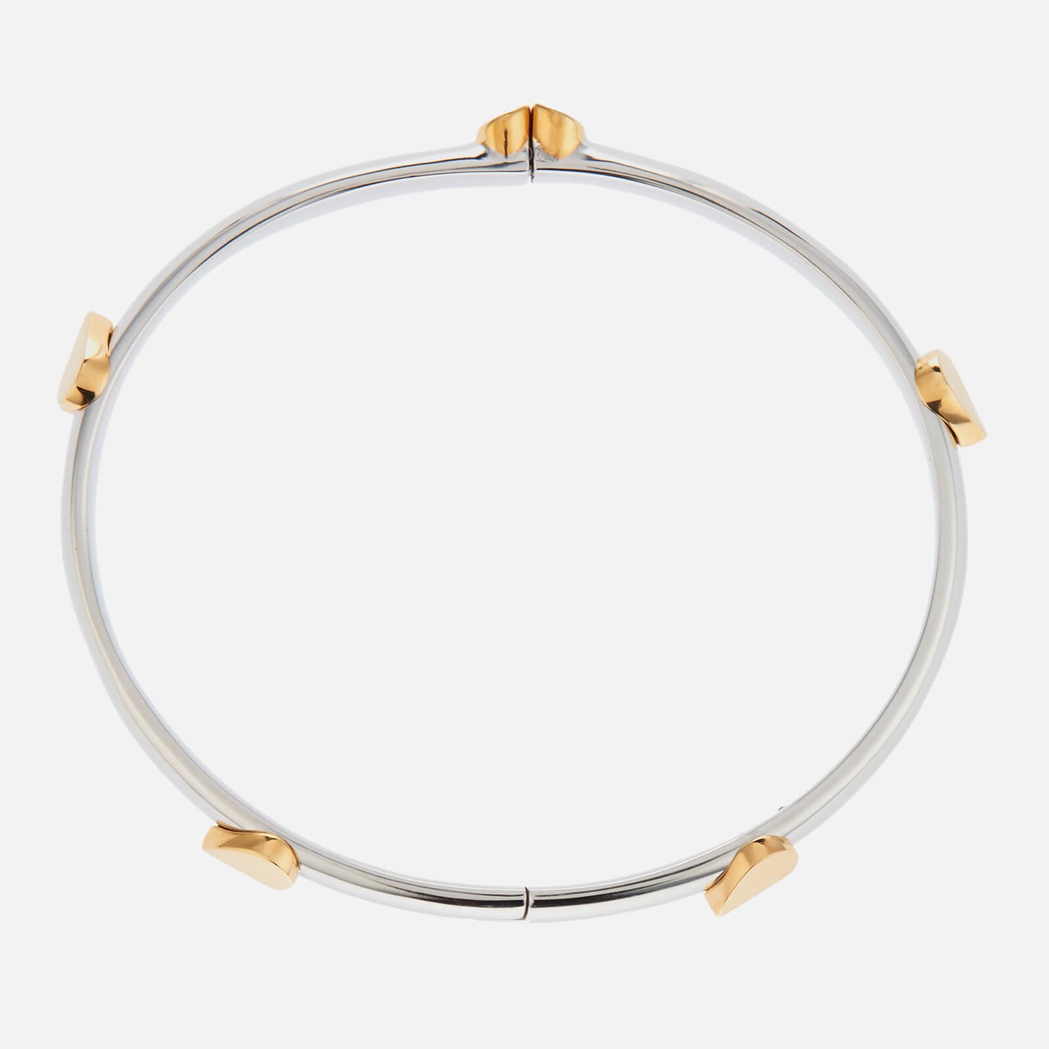 Kate Spade New York Women's Heartful Hinged Bangle - Gold/Silver