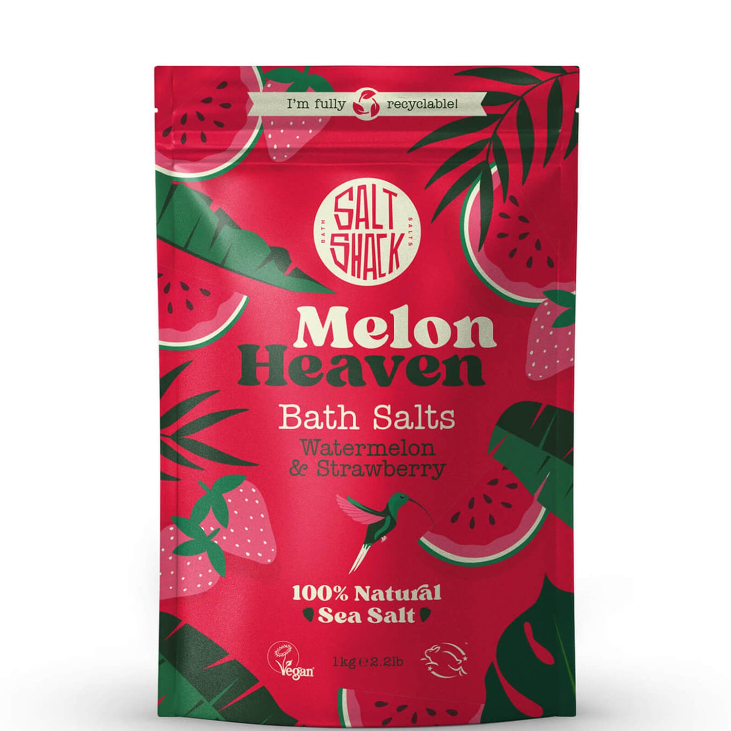 Соль для ванн Westlab Salt Shack Melon Heaven, 1 кг
