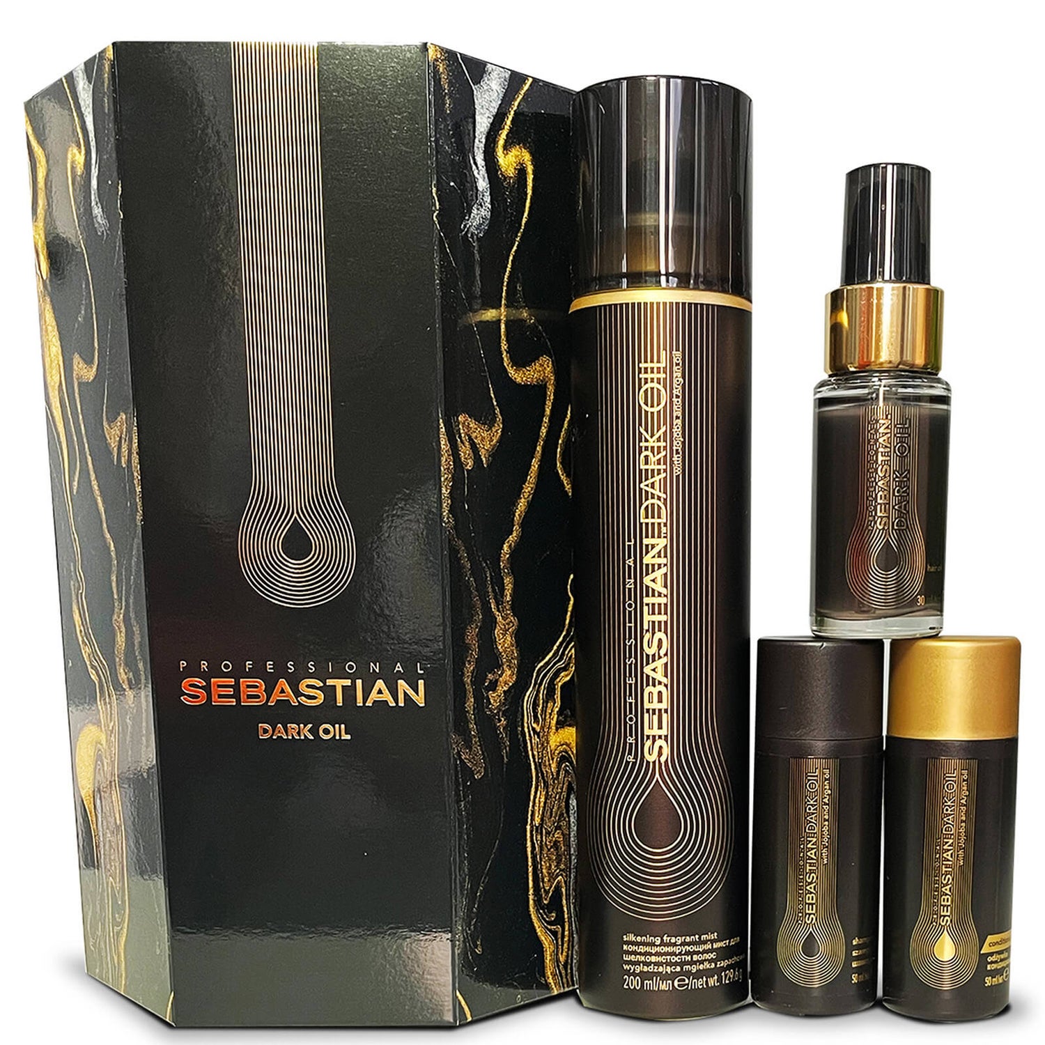 Sebastian Professional Dark Oil Discovery Set de cadouri Sebastian Professional