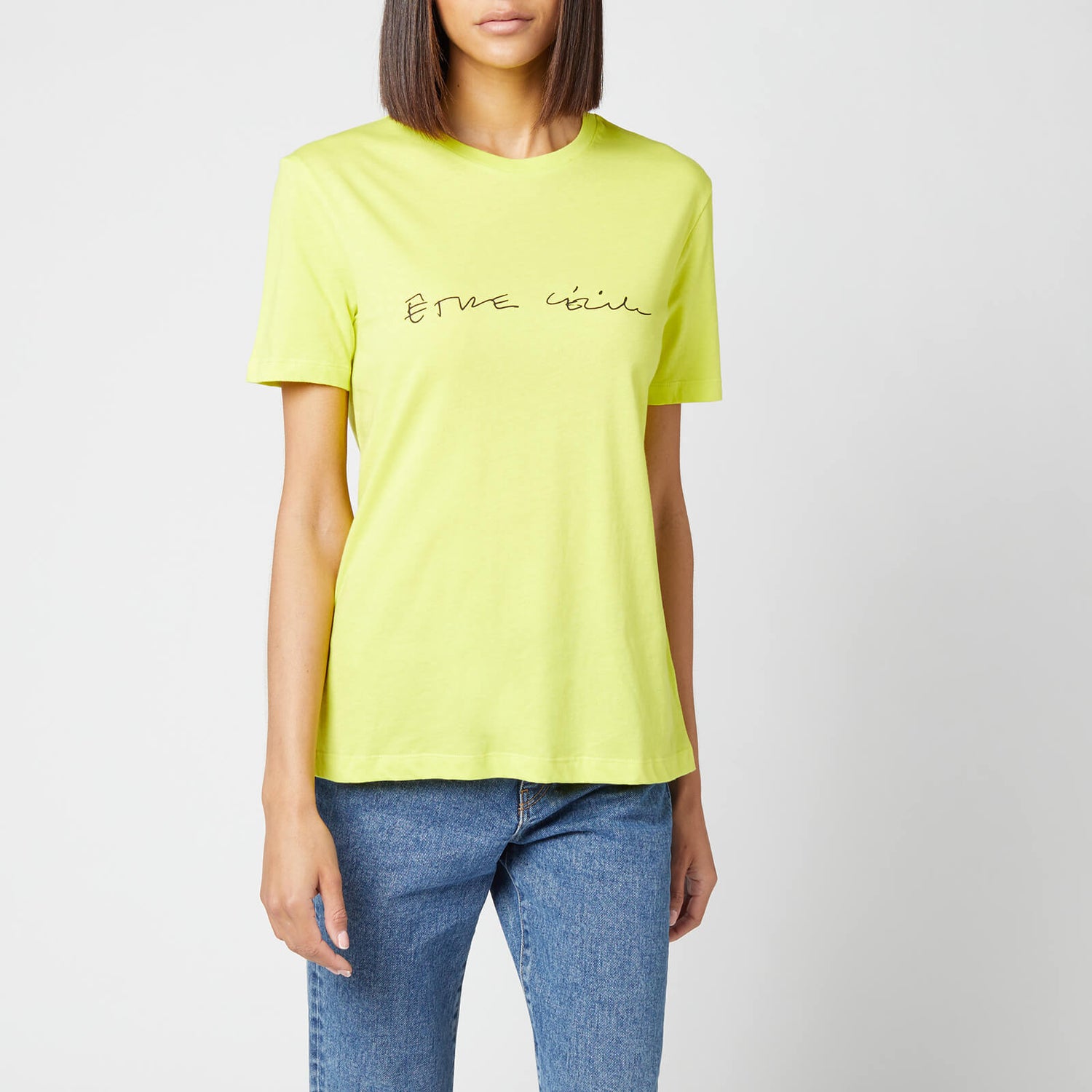 Être Cécile Women's Scribble Classic T-Shirt - Sulphur