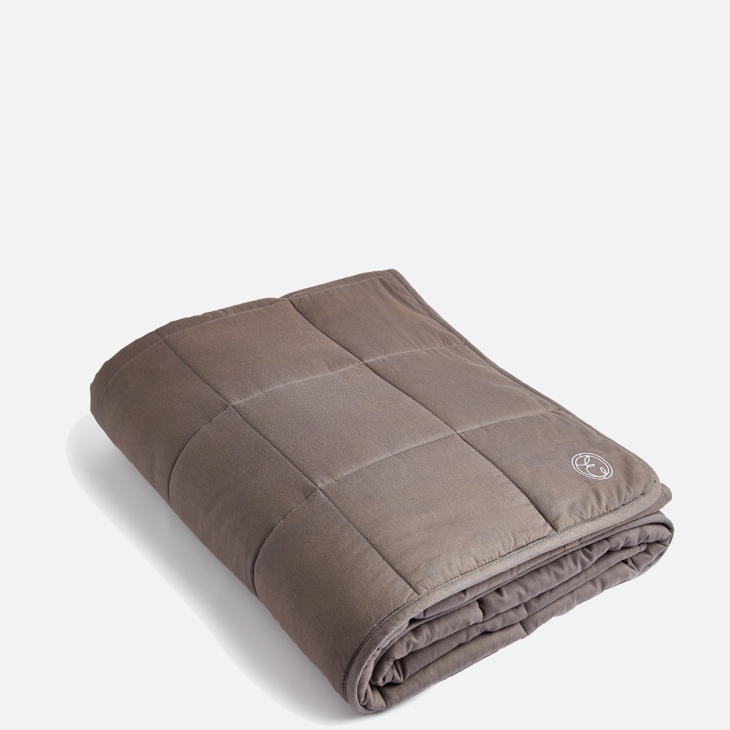 ESPA Grey Cotton Weighted Blanket ESPA