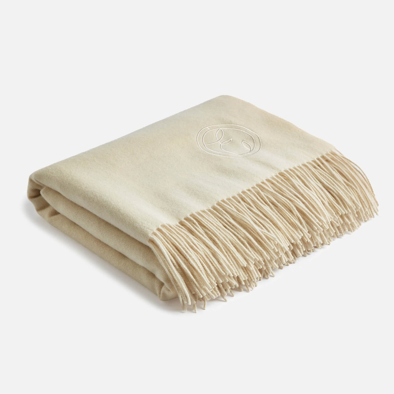 ESPA Home Wool Throw - Cream