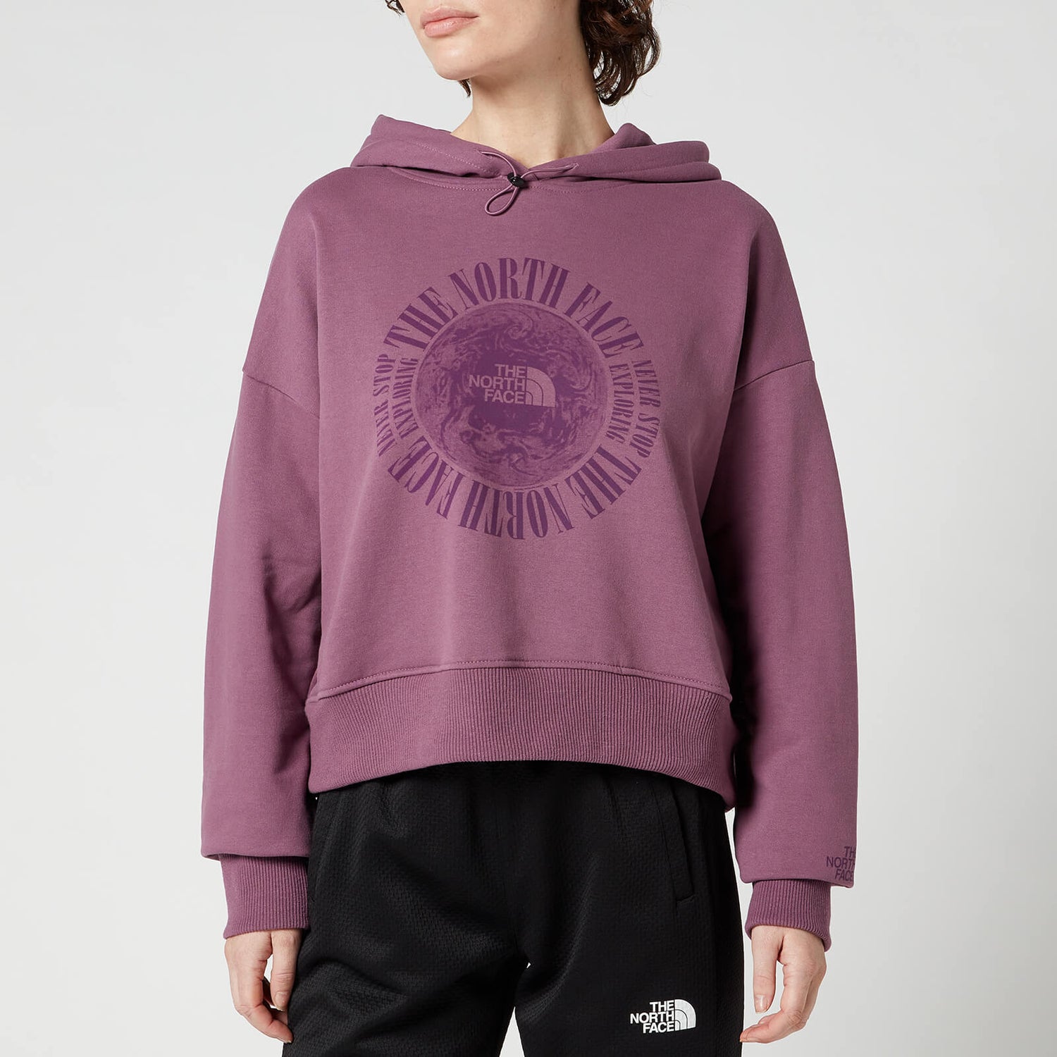The North Face Women's Recycled Expedition Graphic Hoodie - Purple - M