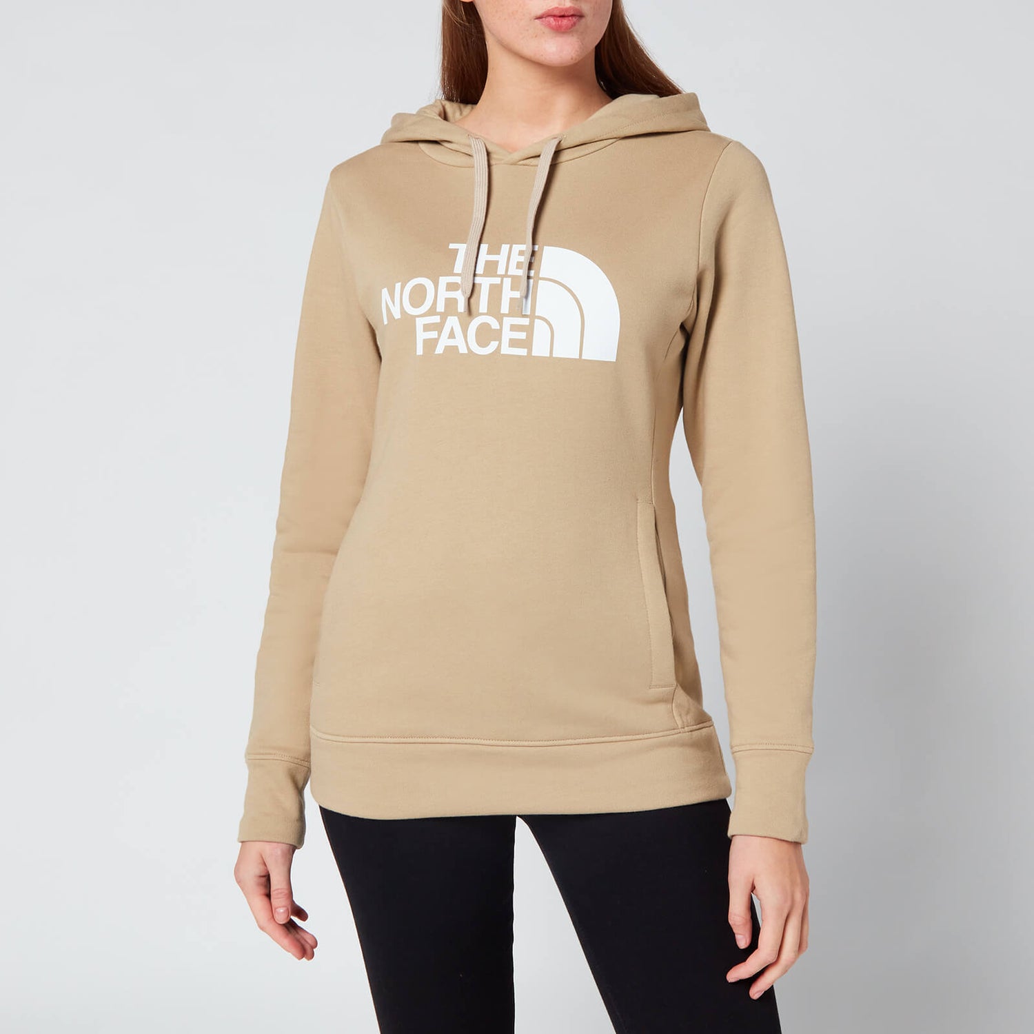 The North Face Women's Half Dome Pullover Hoodie - Beige - XS