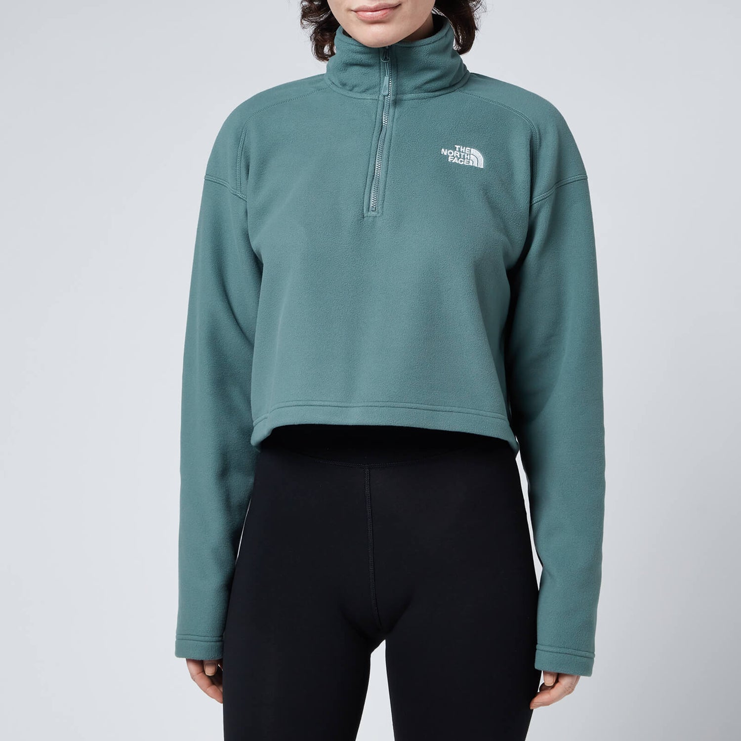 The North Face Women's Crop Glacier - Light Green - XS