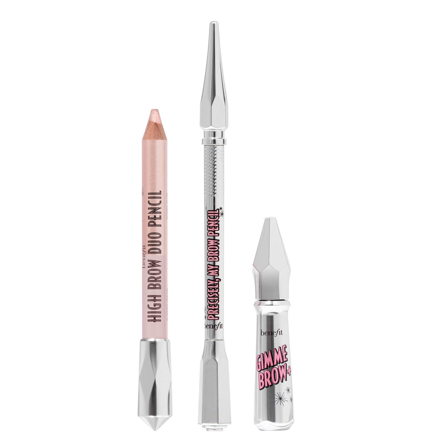 benefit Brow Essentials Eyebrow Pencil, Eyebrow Gel and Highlighting Pencil Gift Set (Various Shades)(Worth £67.50)