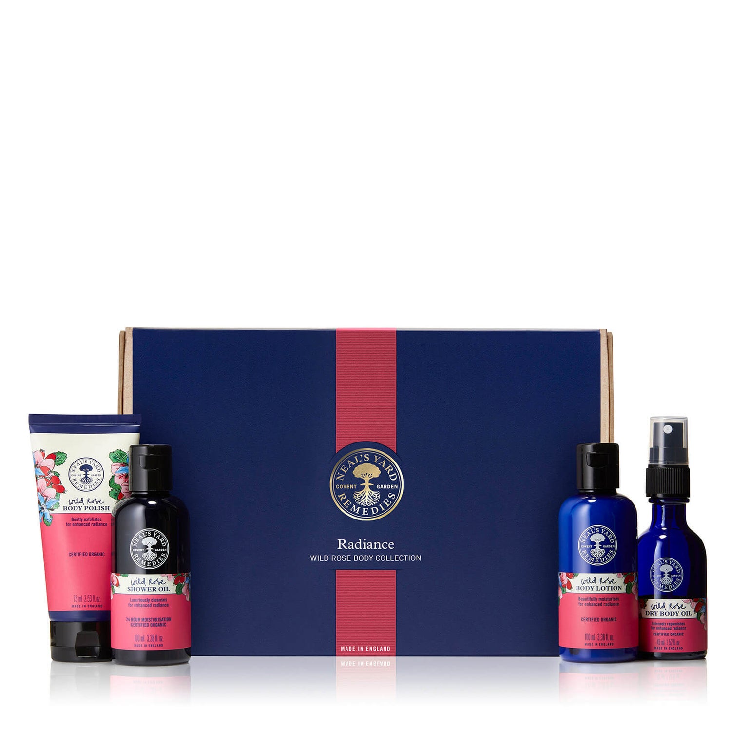 Neal's Yard Remedies Radiance Wild Rose Body Collection (Worth £50.00)
