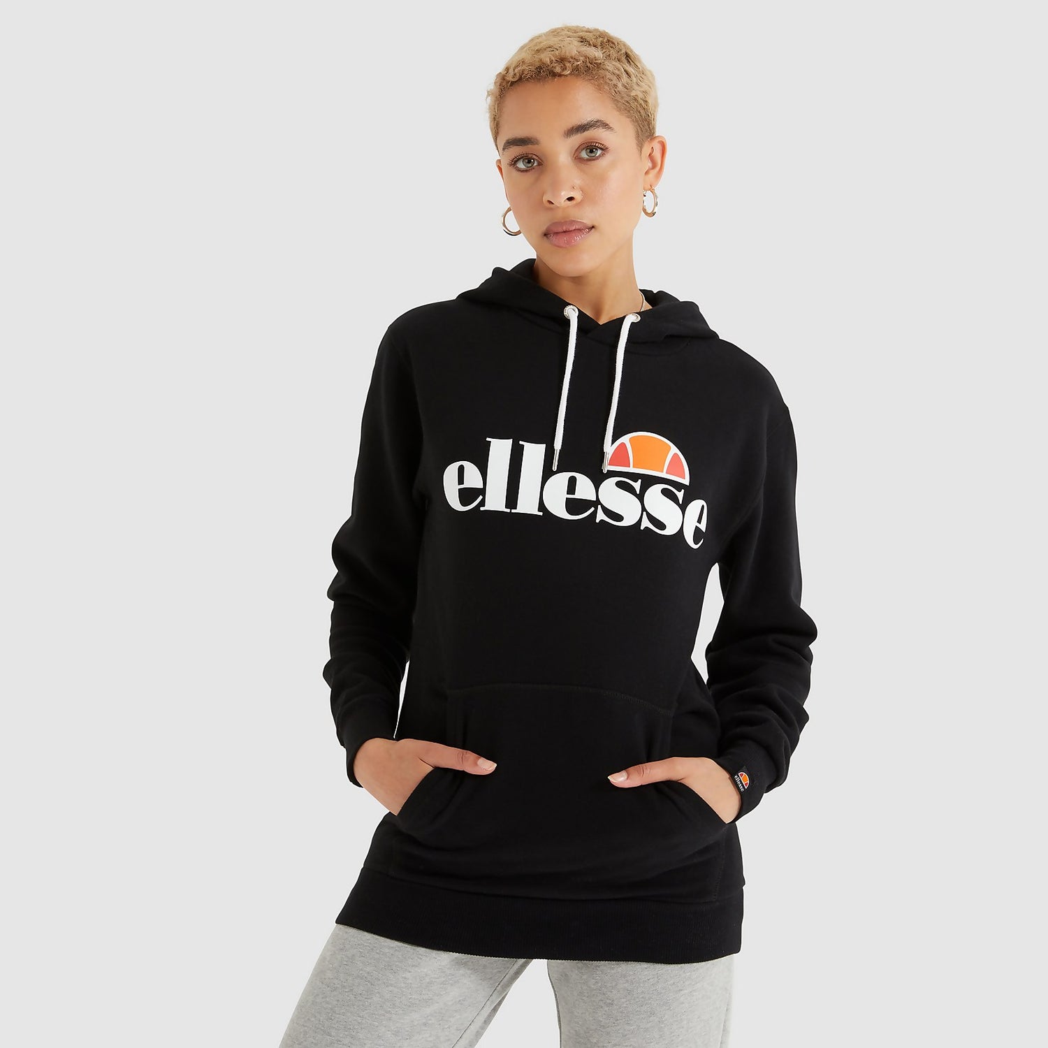 Touhou Fitness Ooit Women's Torices OH Hoody Black | Ellesse