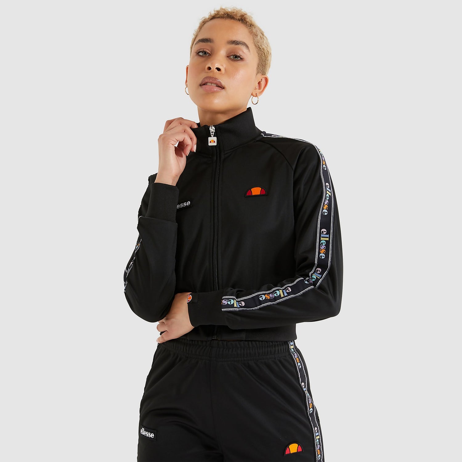 Keiko Track Jacket Black Ellesse