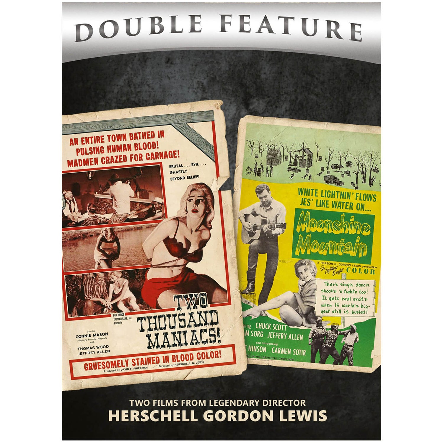 Double Feature | Two Thousand Maniacs! & Moonshine Mountain | DVD