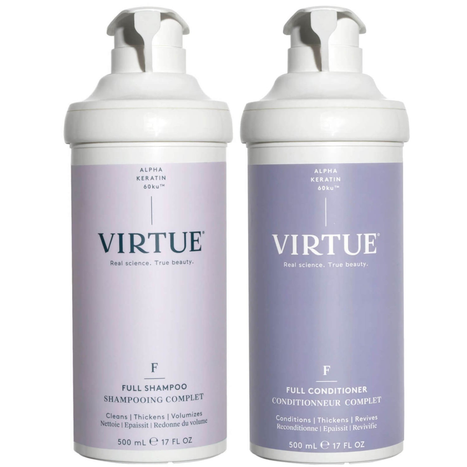 VIRTUE Full Shampoo and Conditioner Duo 2 x 500ml