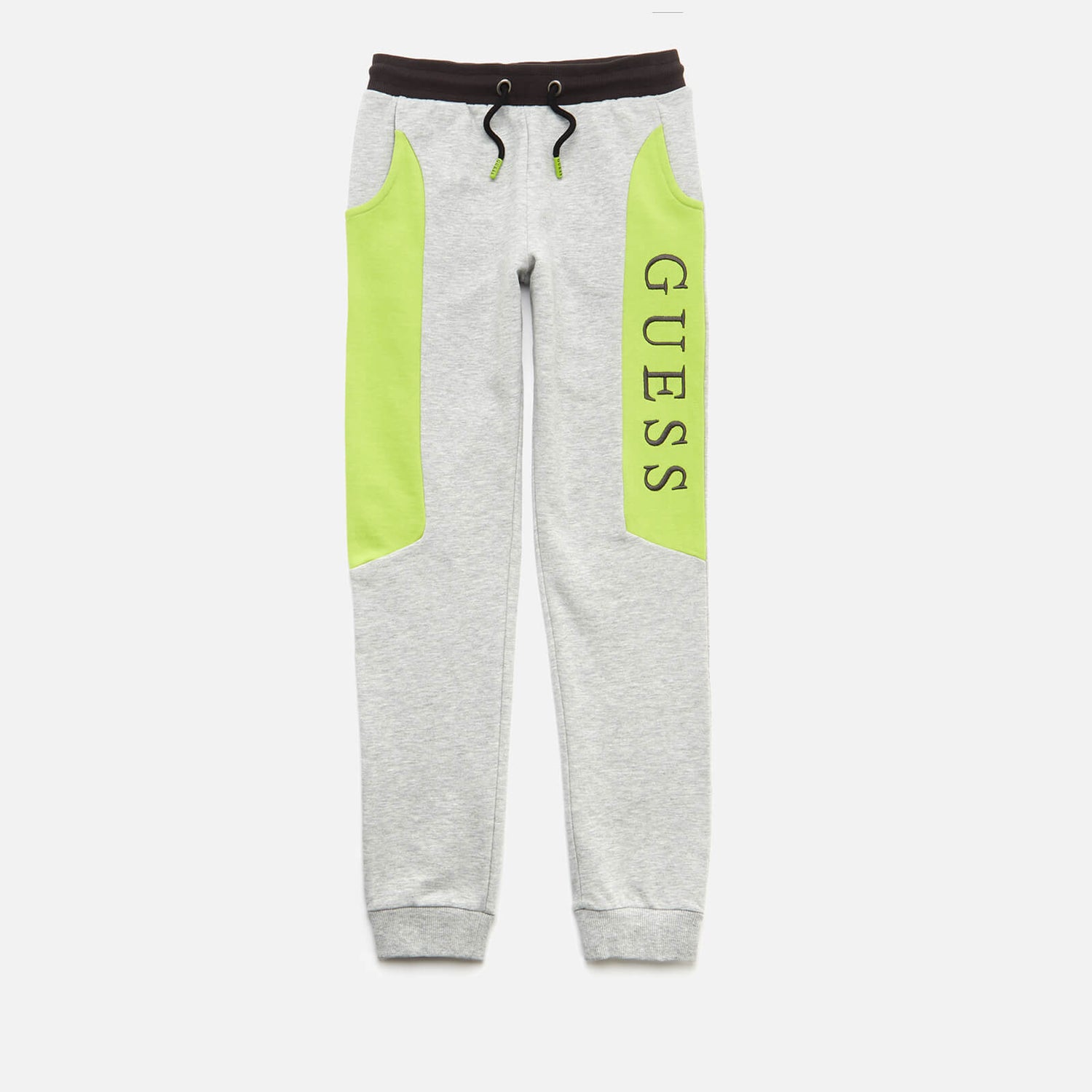 Guess Boys' Active Sweatpants - Lime Green Multi - 7 Years