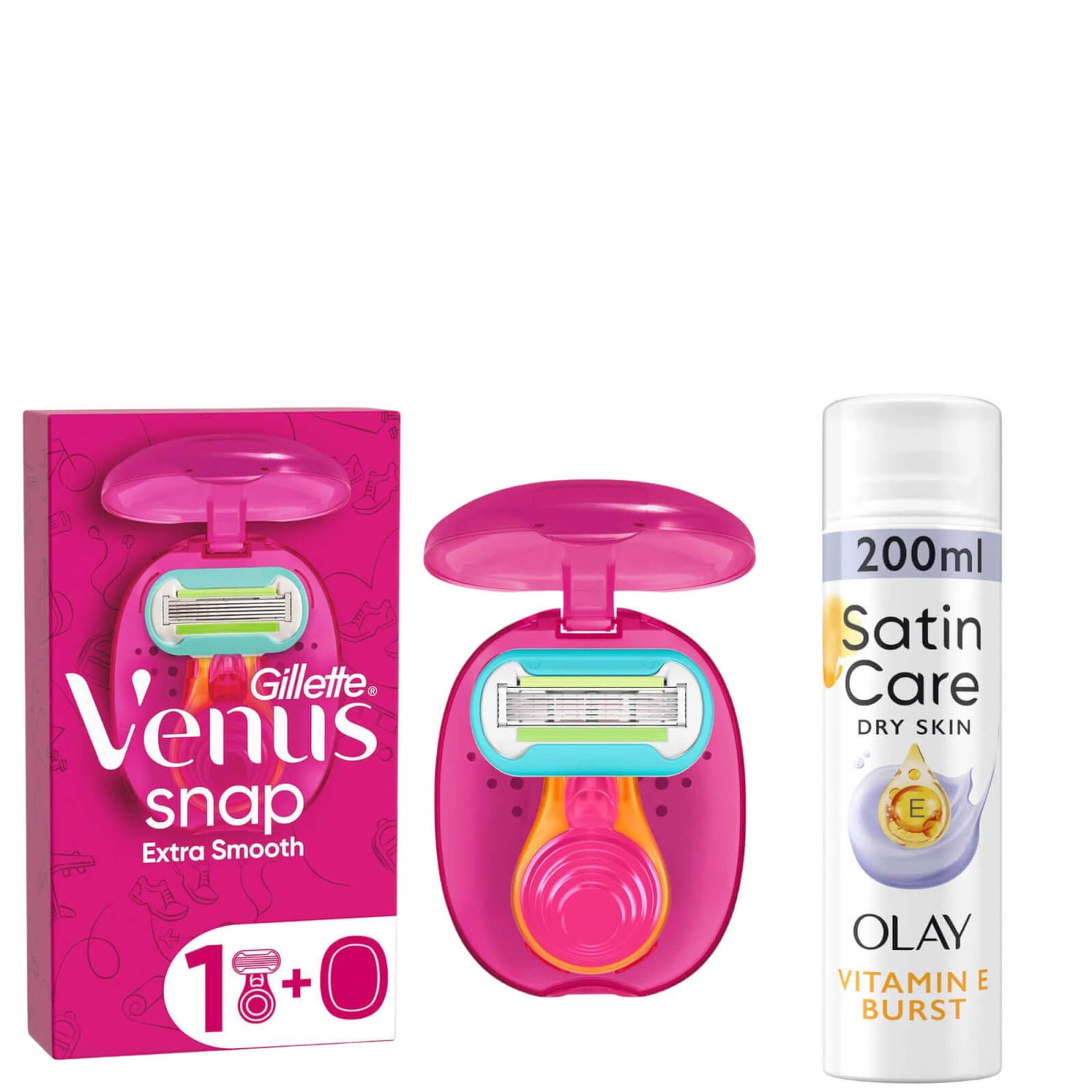 Venus Extra Smooth SNAP Razor + Blades