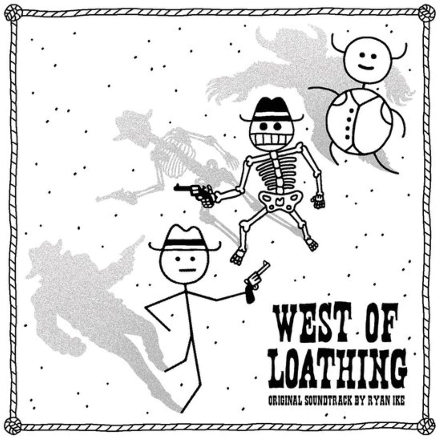 Ship To Shore - West Of Loathing (Original Soundtrack) Vinyl (White & Black Splatter)