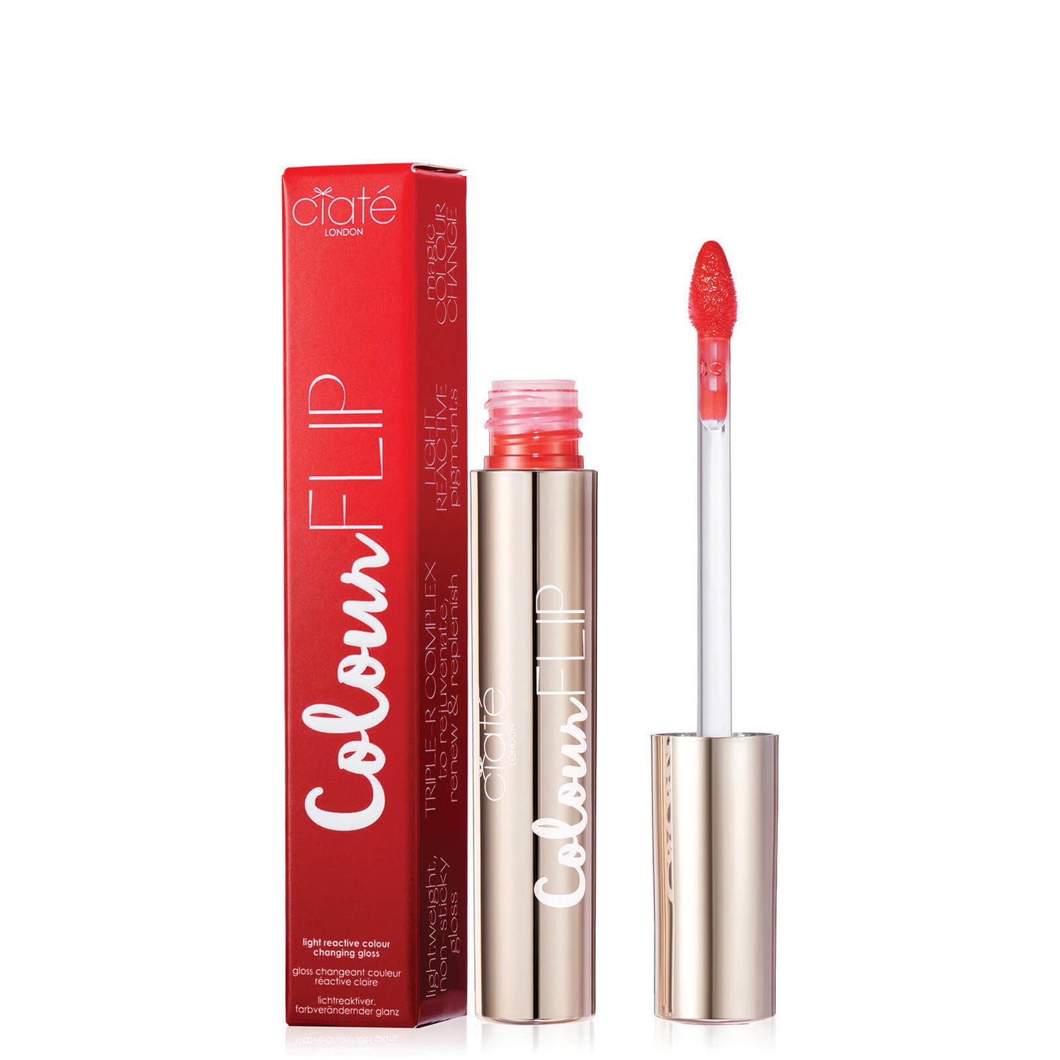 Ciaté London Colour Flip Light Reactive Colour Changing Gloss (Vários Tons)