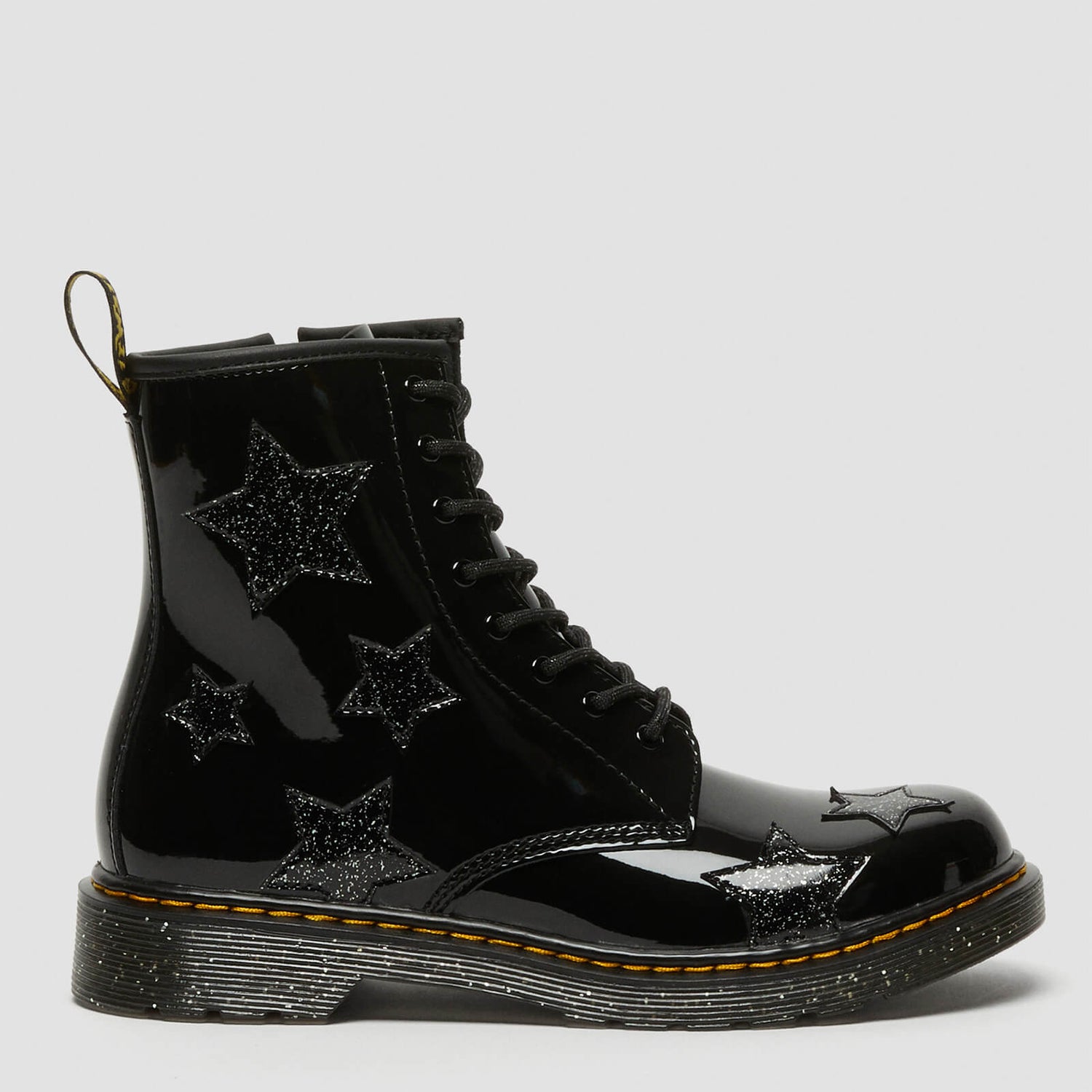 Dr. Martens Youth 1460 Patent Lamper Lace Up Boots Patent Lamper
