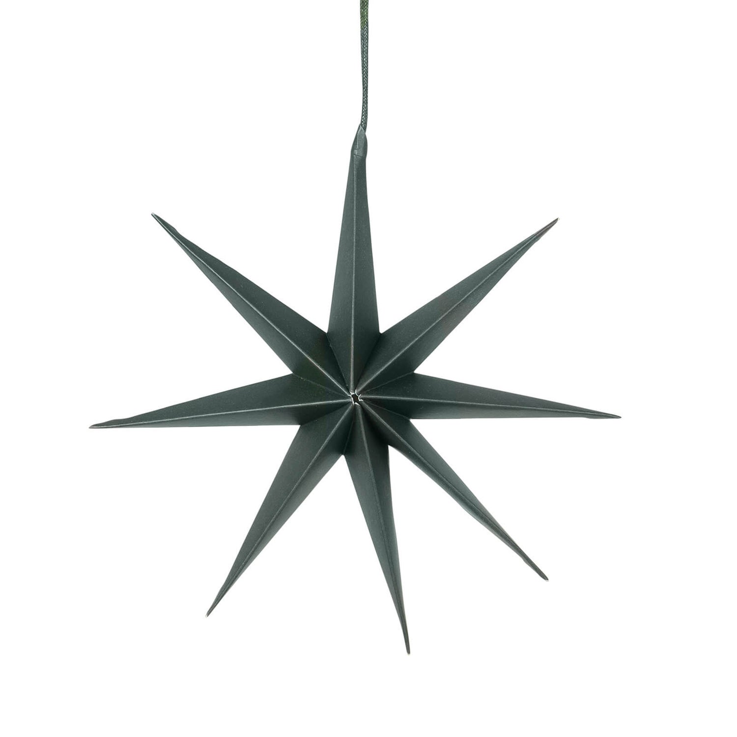 Broste Copenhagen Star Decoration - Green - L