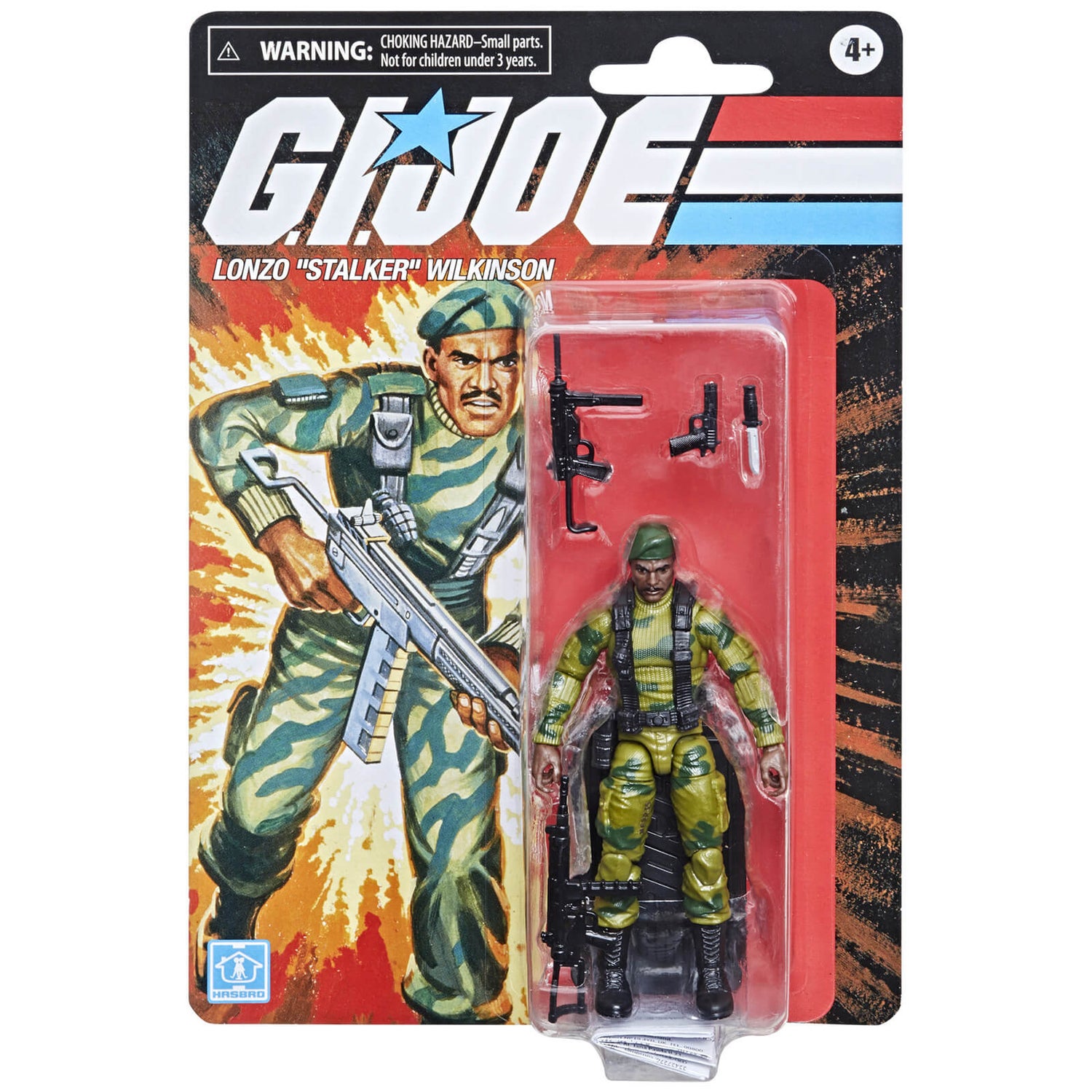 Figurine de Collection Hasbro G.I. Joe Retro Collection Lonzo “Stalker” Wilkinson