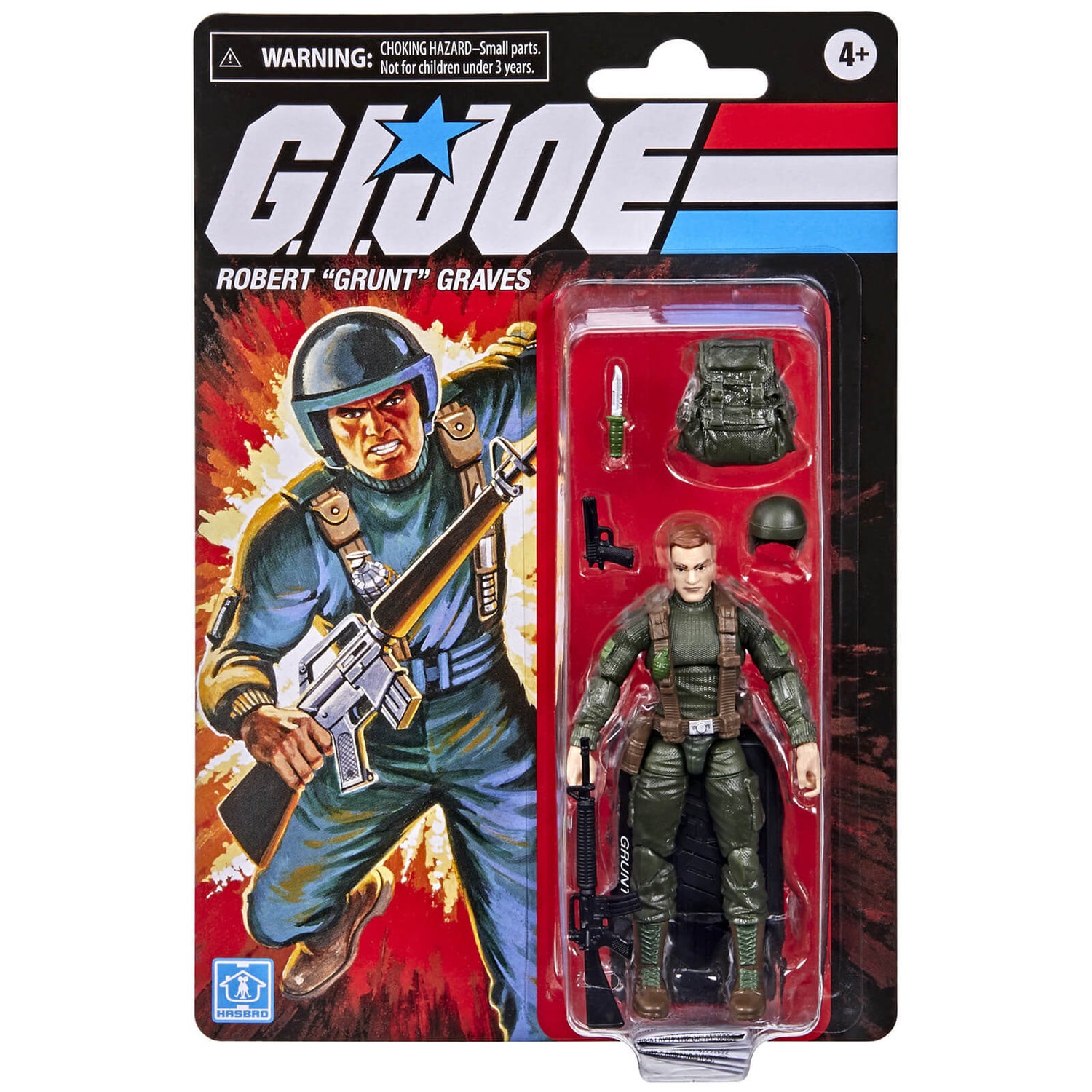 Hasbro G.I. Joe Retro Collection Robert “Grunt” Graves Action Figure
