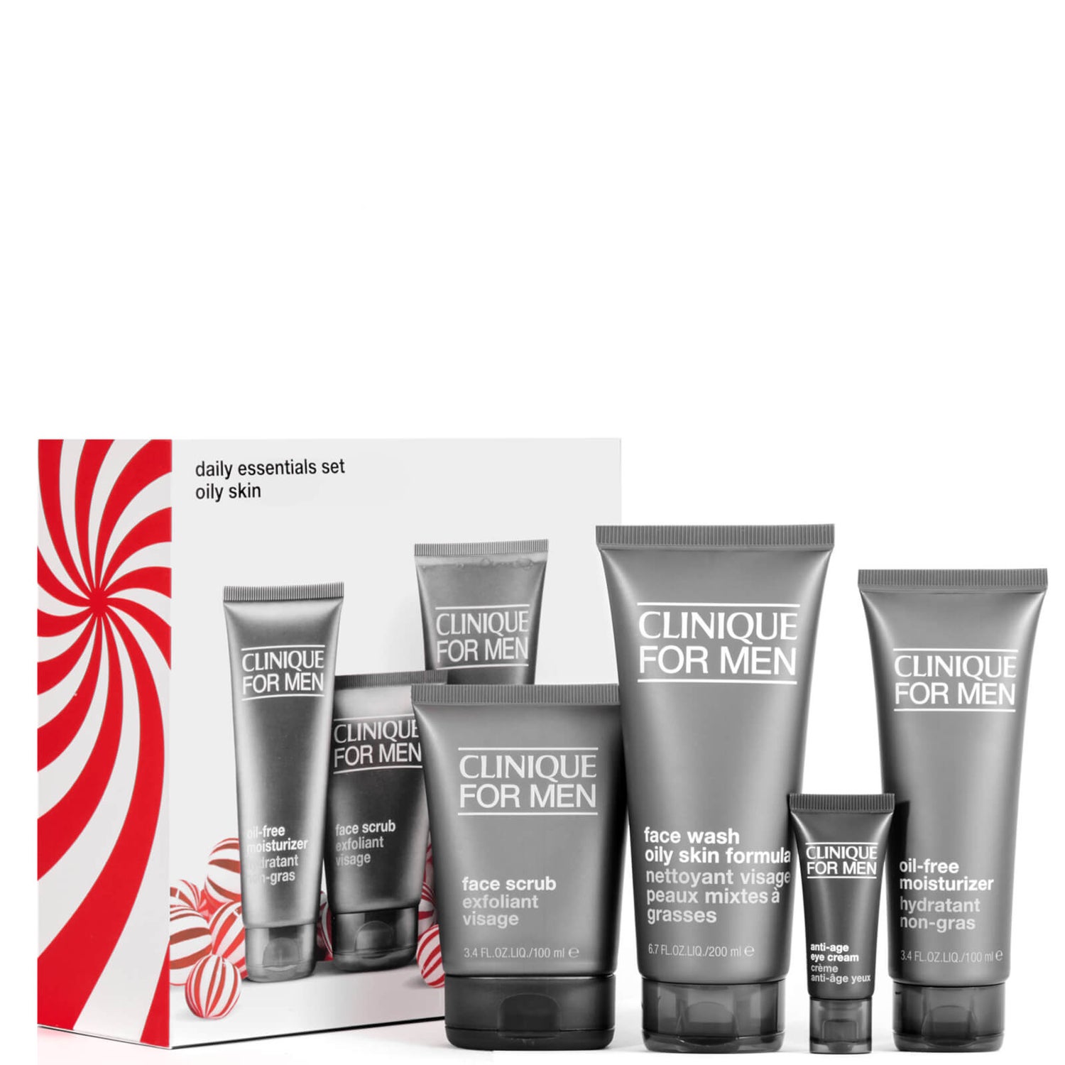 Clinique for Men Daily Essentials Set for Oily Skin (Worth £93.50)