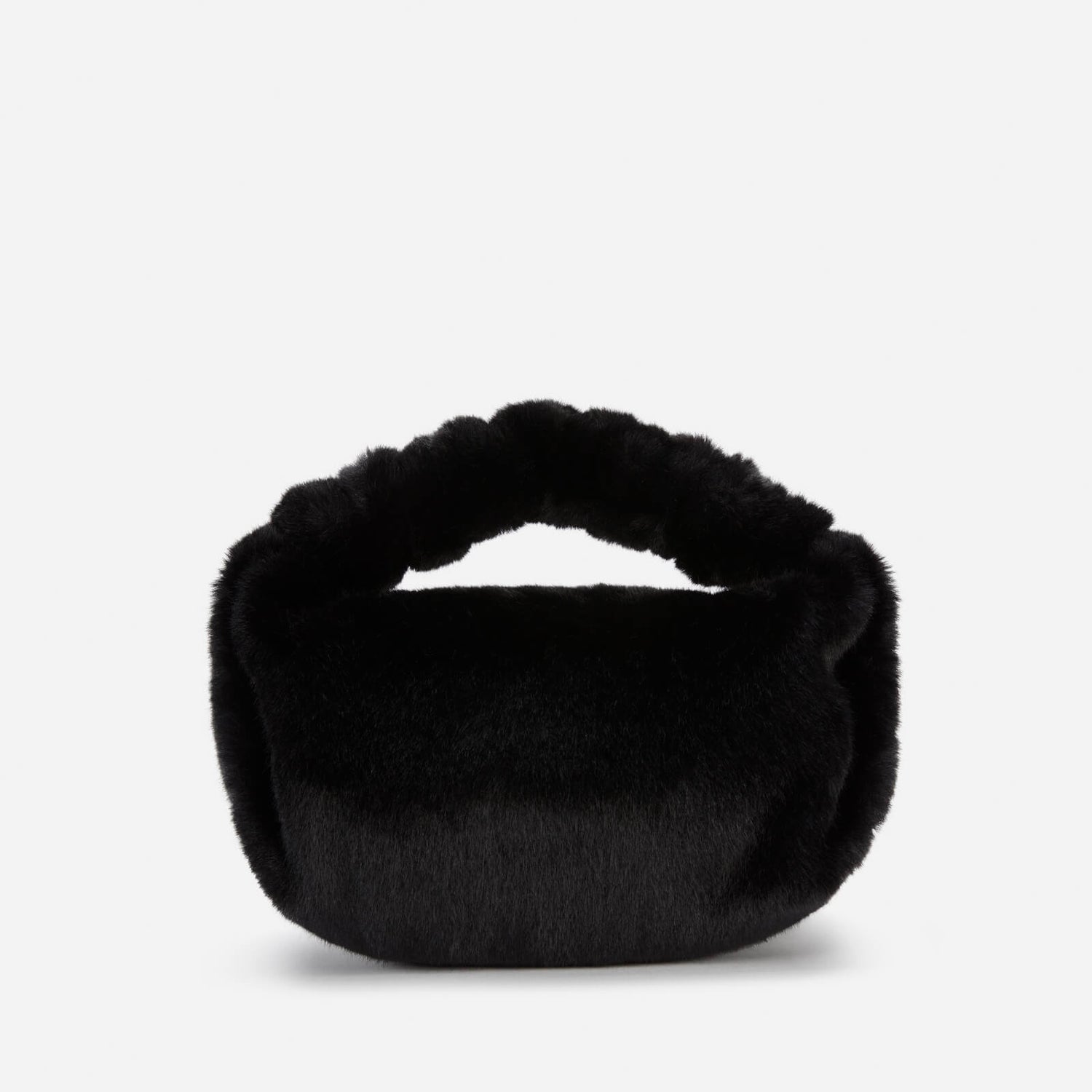 Alexander Wang Women's Faux Fur Scrunchie Small Bag - Black