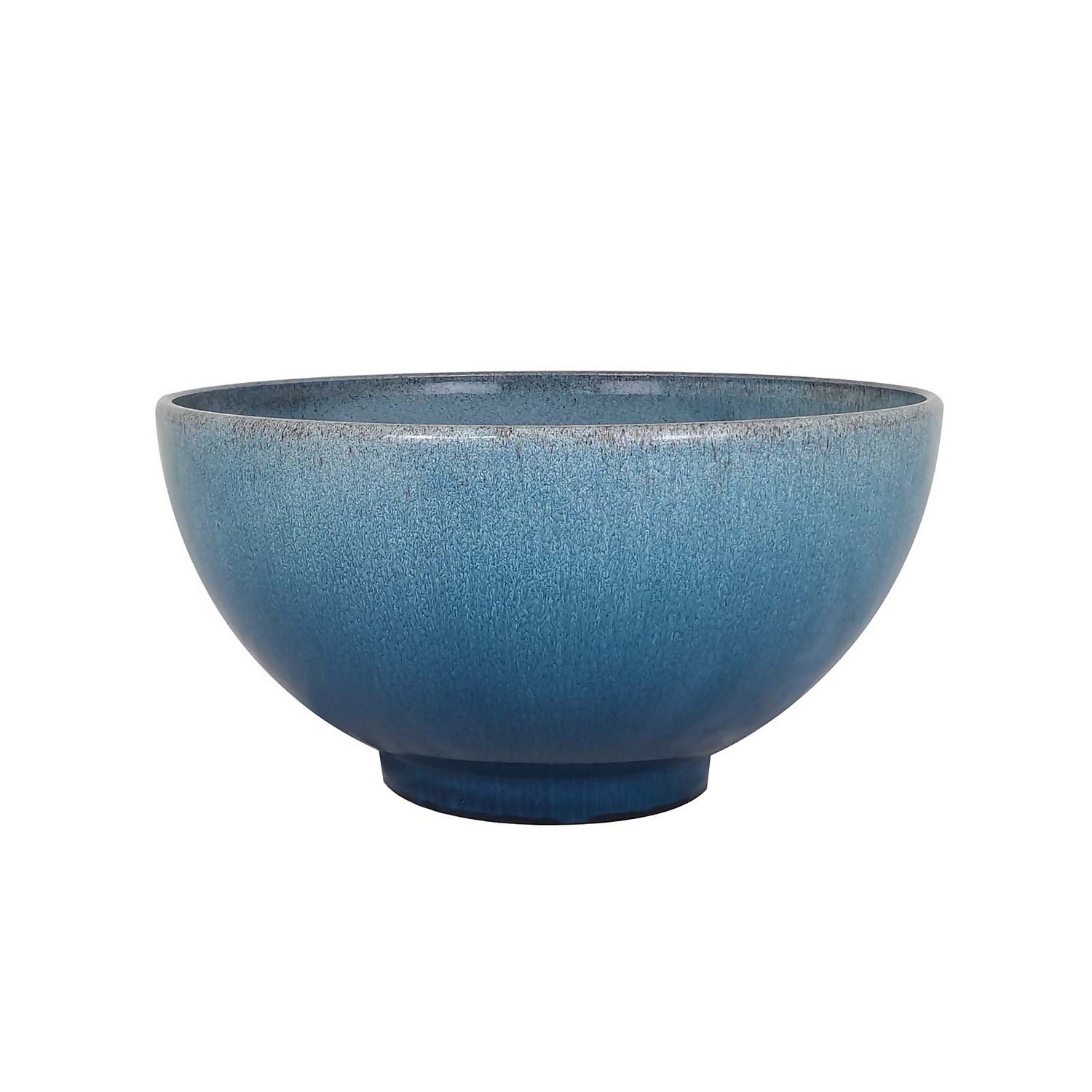 Hove Glazed Bowl Blue 32.5cm