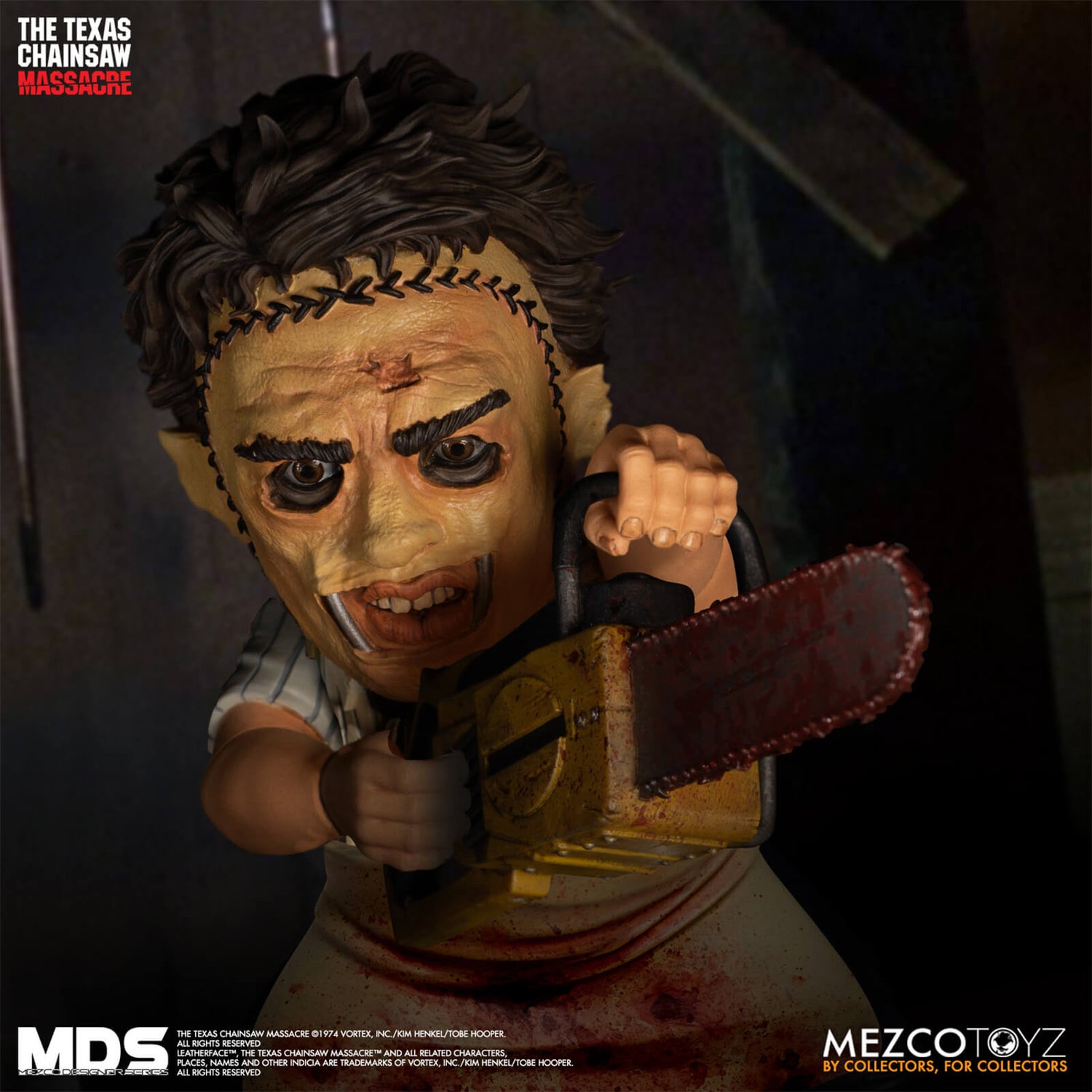 Mezco Designer Series Texas Chainsaw Massacre Leatherface 6 Inch Figure