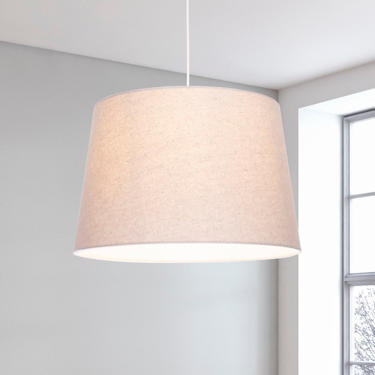 Linen shade top