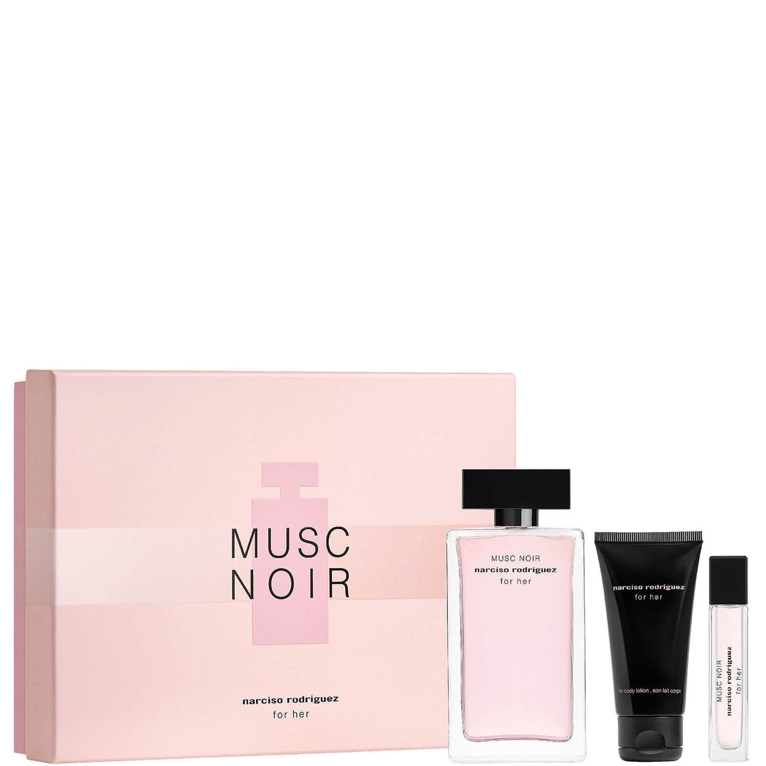 Narciso Rodriguez For Her Musc Noir Eau de Parfum sæt - 100ml