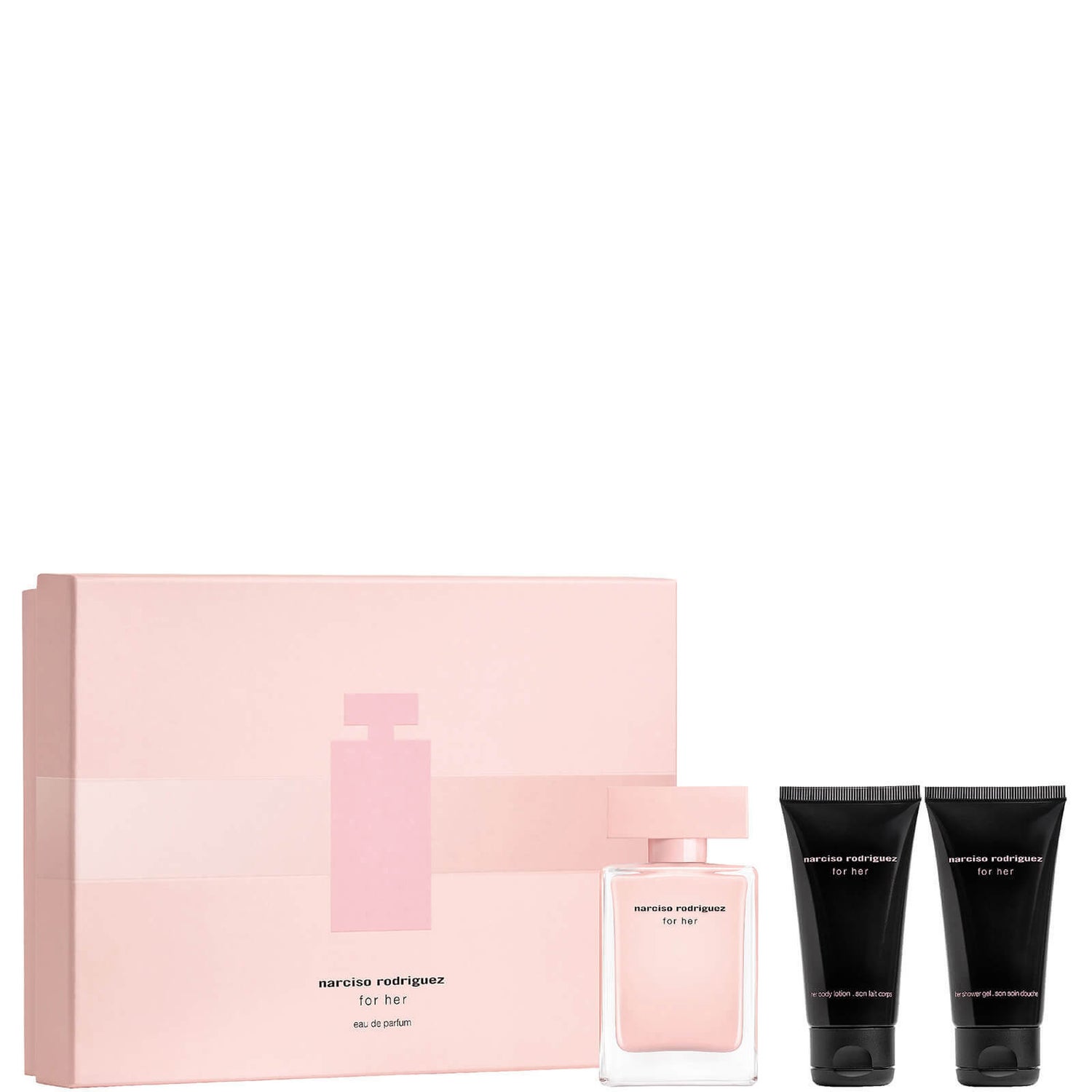 Narciso Rodriguez For Her Eau de Parfum Set -tuoksusetti (136,00 €)