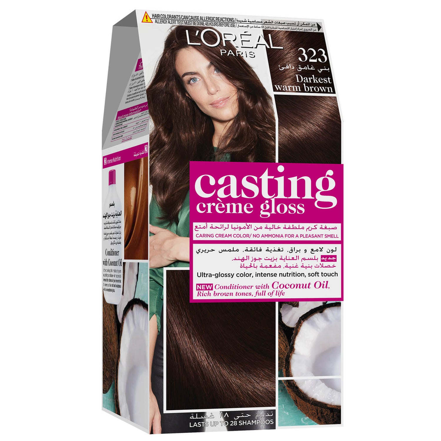 L'Oréal Paris Casting Crème Gloss Semi-Permanent Hair Colour 254g (Various Colours)