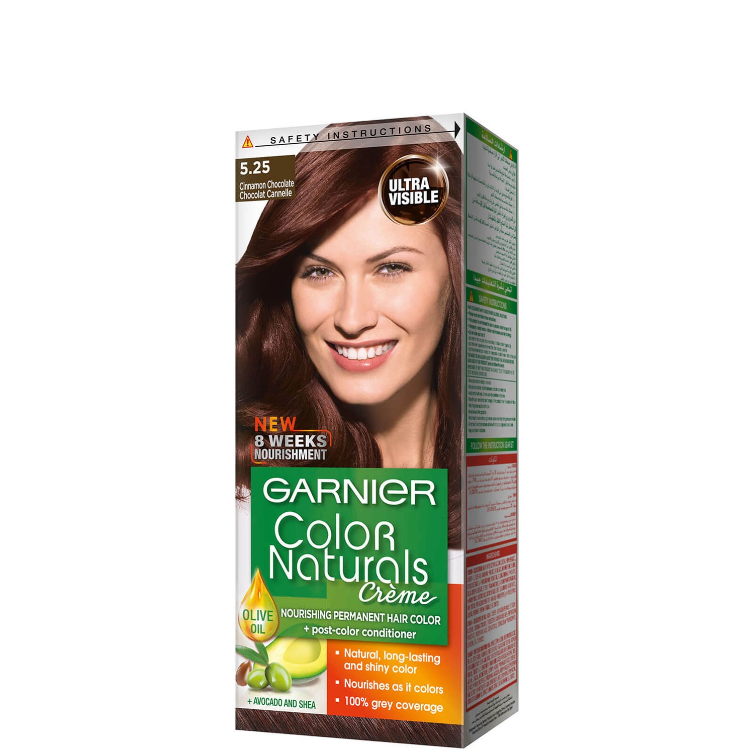 Garnier Colour Naturals Hair Colour  Cinnamon Chocolate 156g |  Lookfantastic UAE