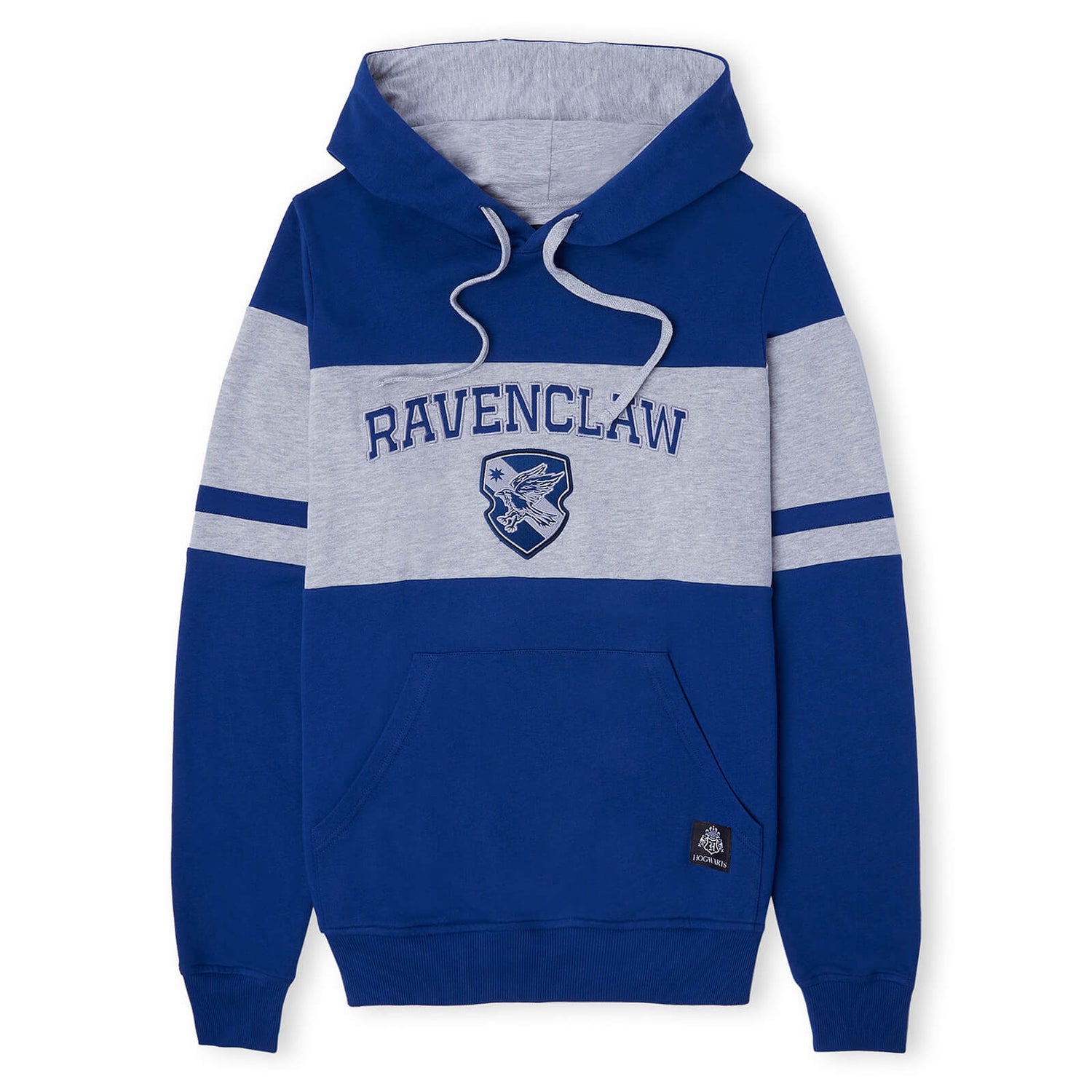Ravenclaw House Panelled Hoodie - Navy