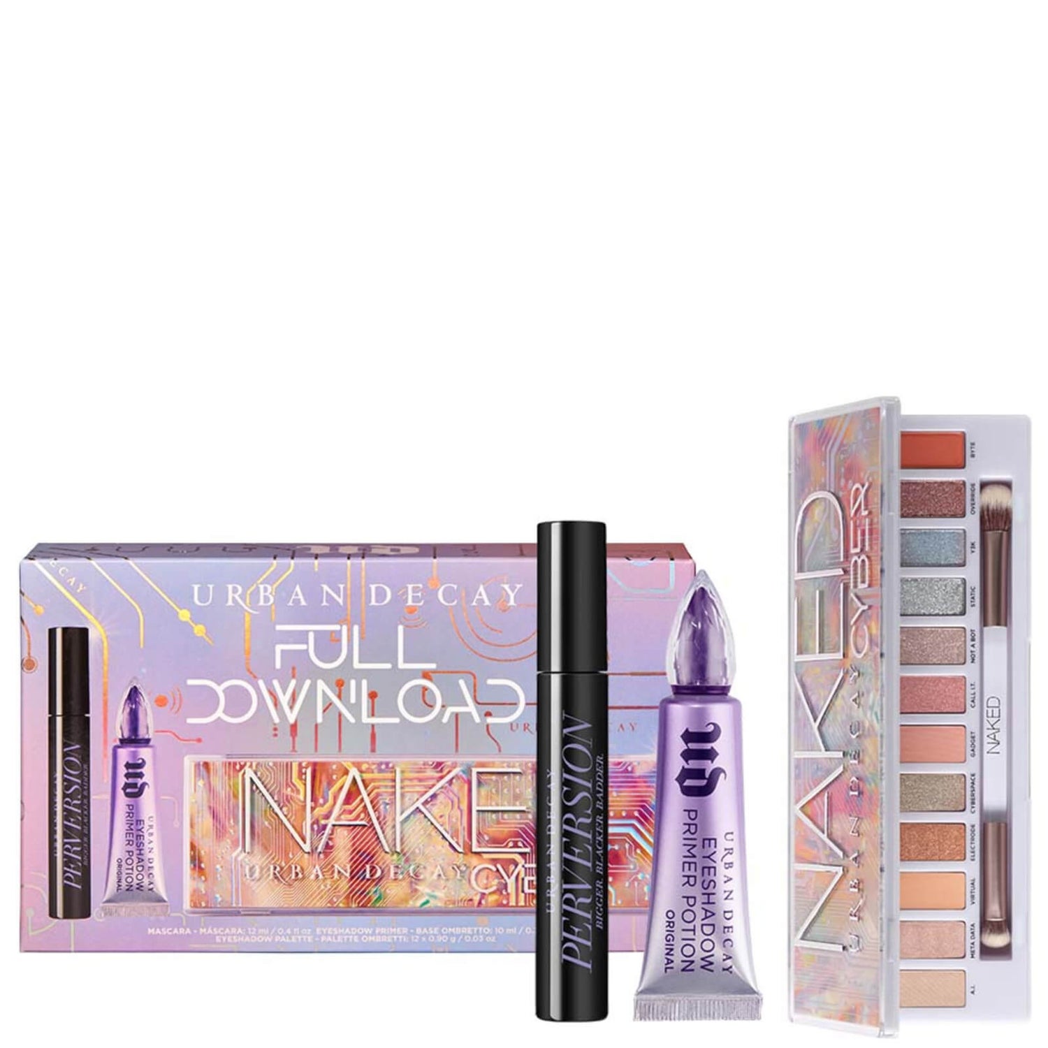 Urban Decay Naked Cyber with Icons set (Valeur 86.50€)