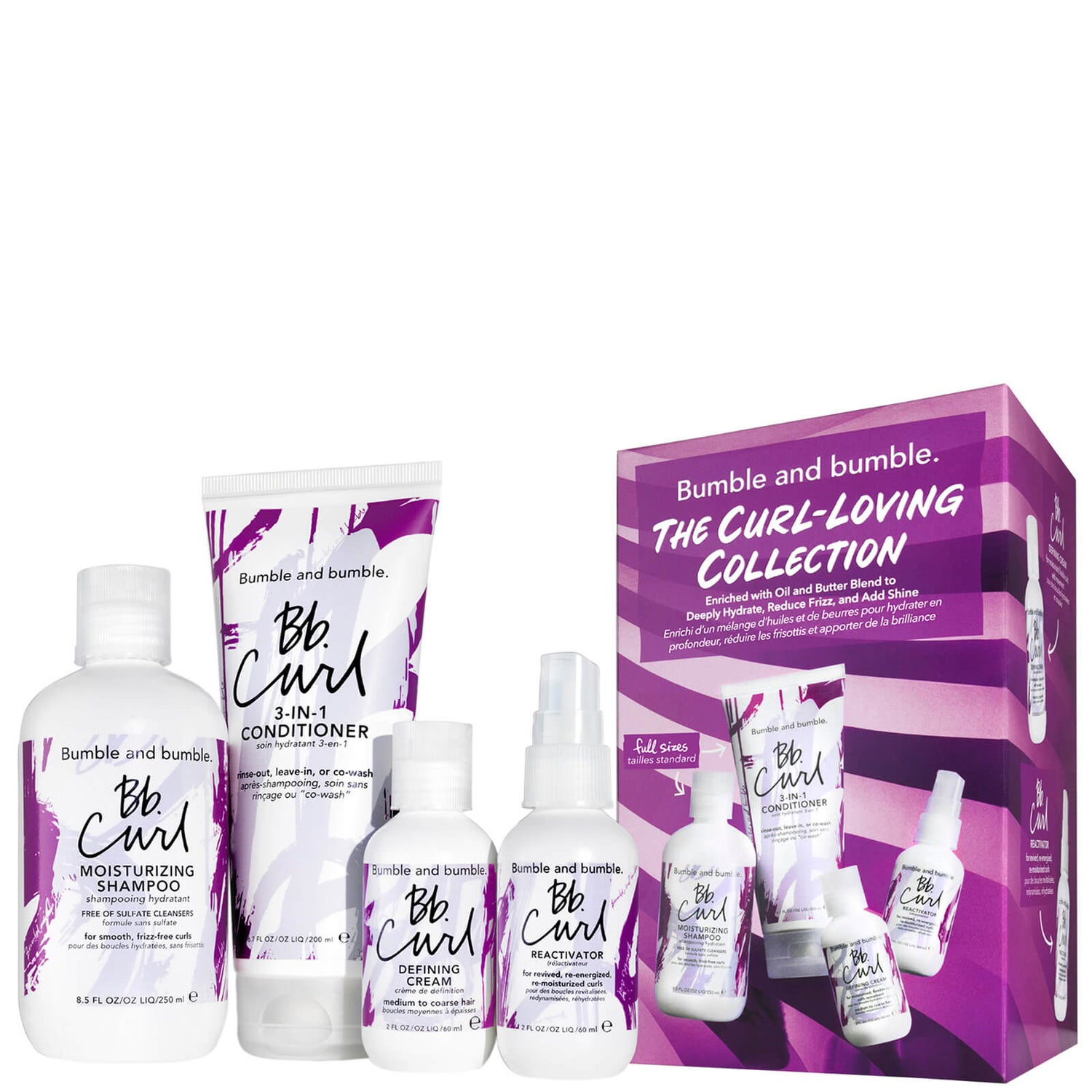 Bumble and bumble The Curl-Loving Set (Worth £79.00)