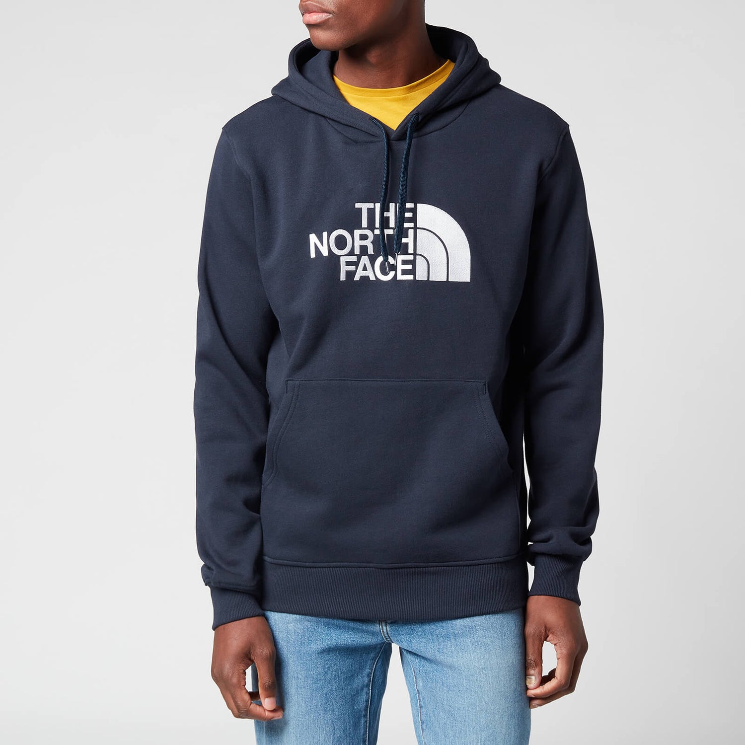 The North Face Men's Drew Peak Pullover Hoodie - Urban Navy/TNF White - S